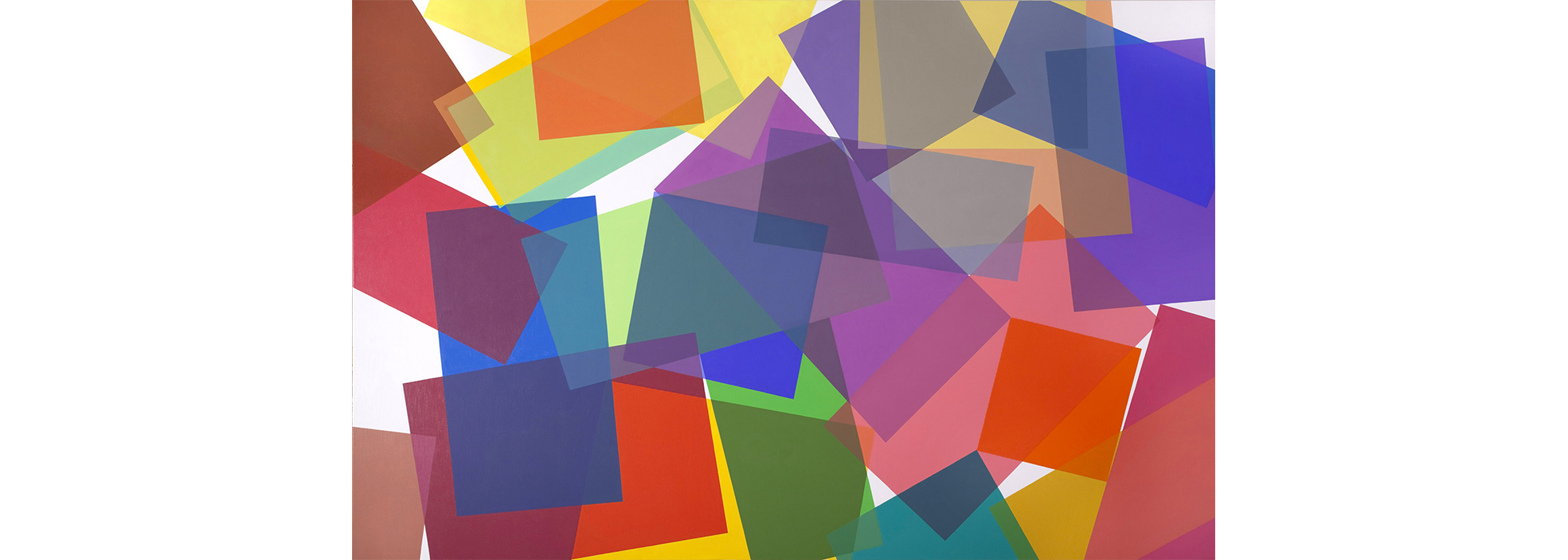 Untitled, 2012. Acrylic on canvas, 190 x 290 cm.