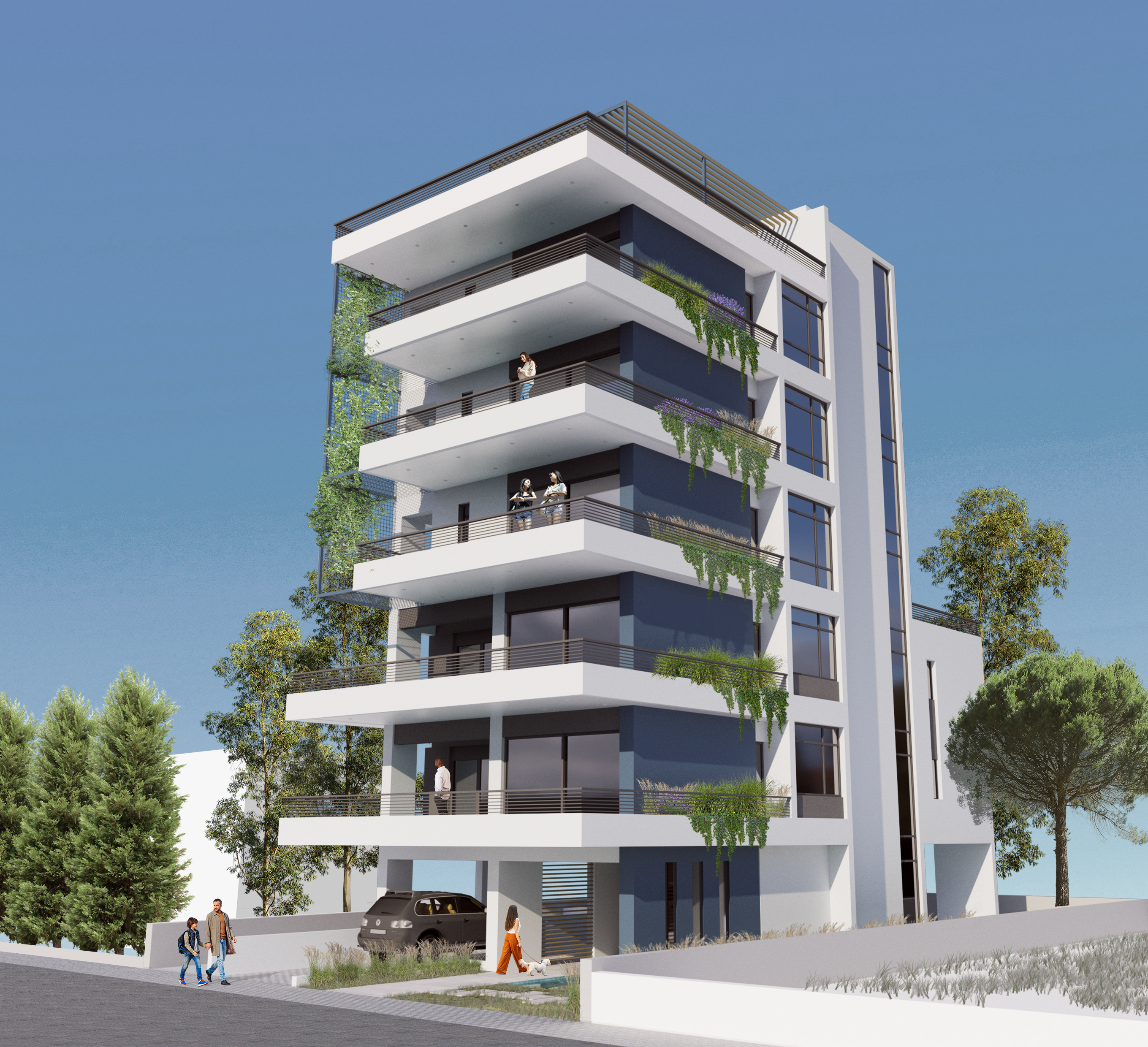 Πολυκατοικία στη Μεταμόρφωση Αττικής