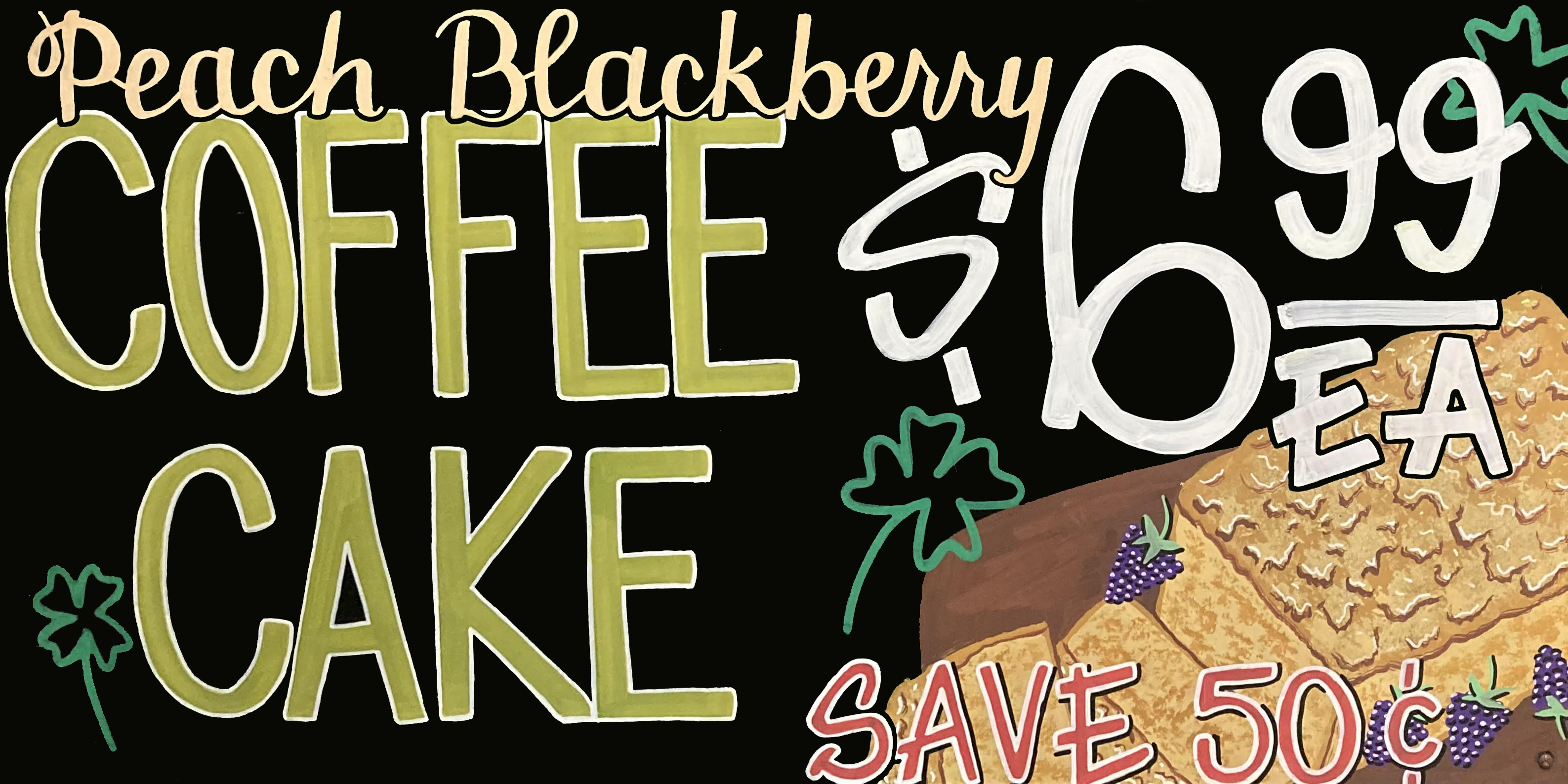 Paint Marker on Board, 4x2 ft