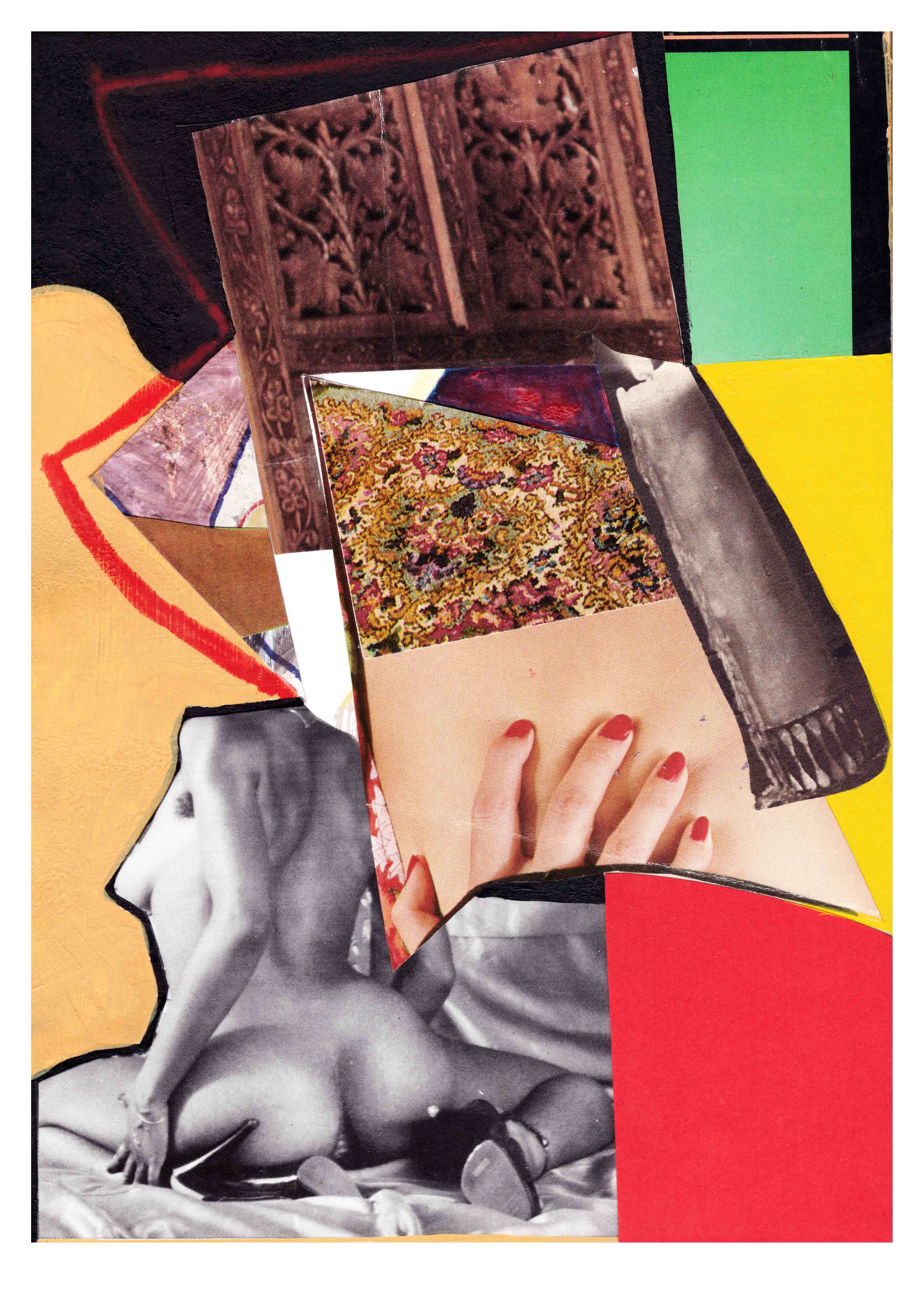 Artemis/Kallisto II, 2022, colour print, 20 editions, 14.8 x 21.0cm