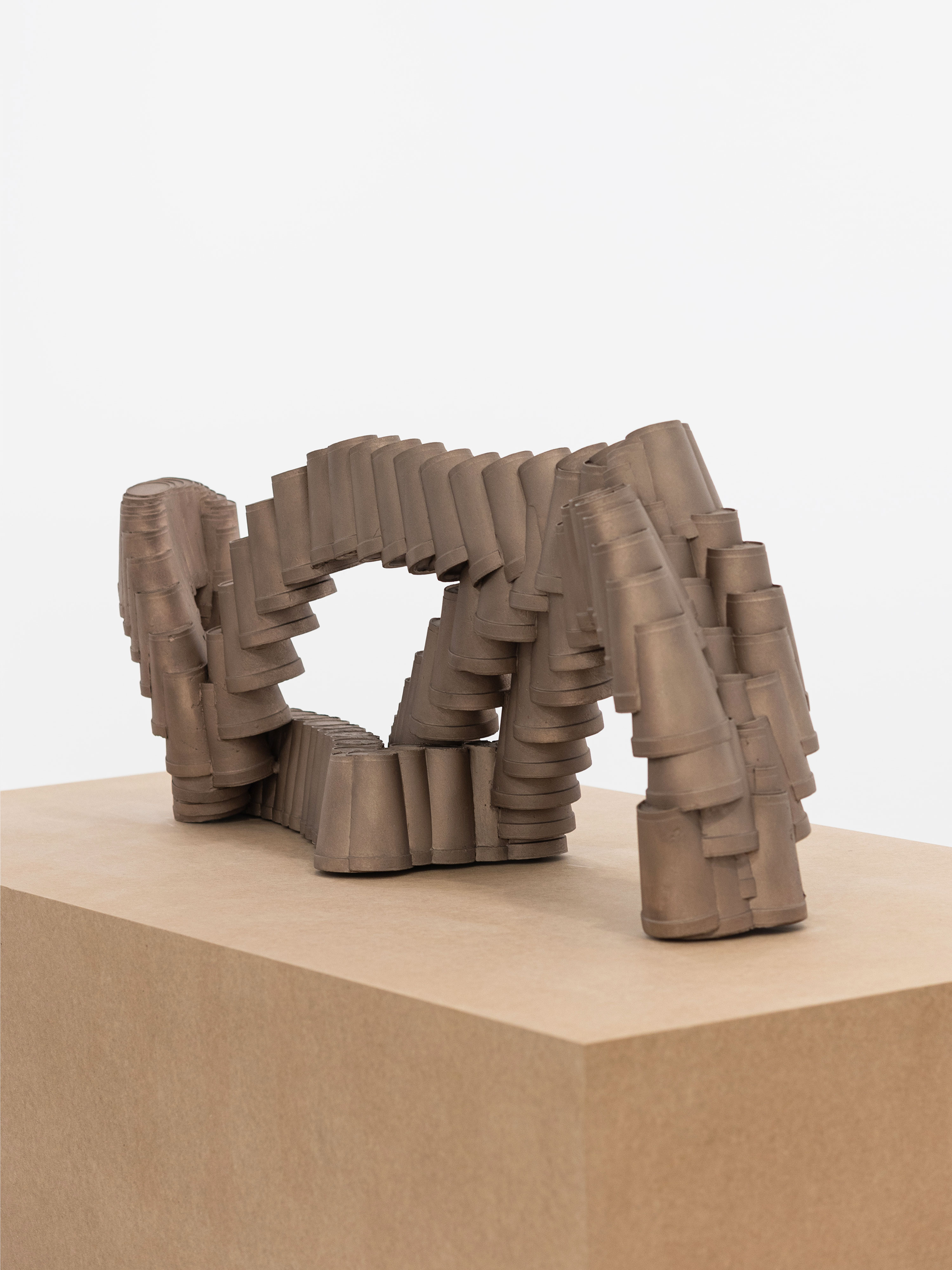 Untitled (Tracking Astray) #2, 2023Bronze115 x 30 x 45 cm.Photo: La Casa Encendida / Galerna , 2023