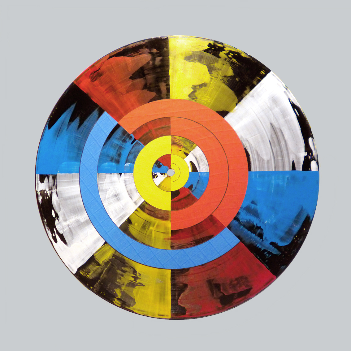COVINYLE COLLECTION 2020, Série B, no.3, ø 33cm, 46x46cm
