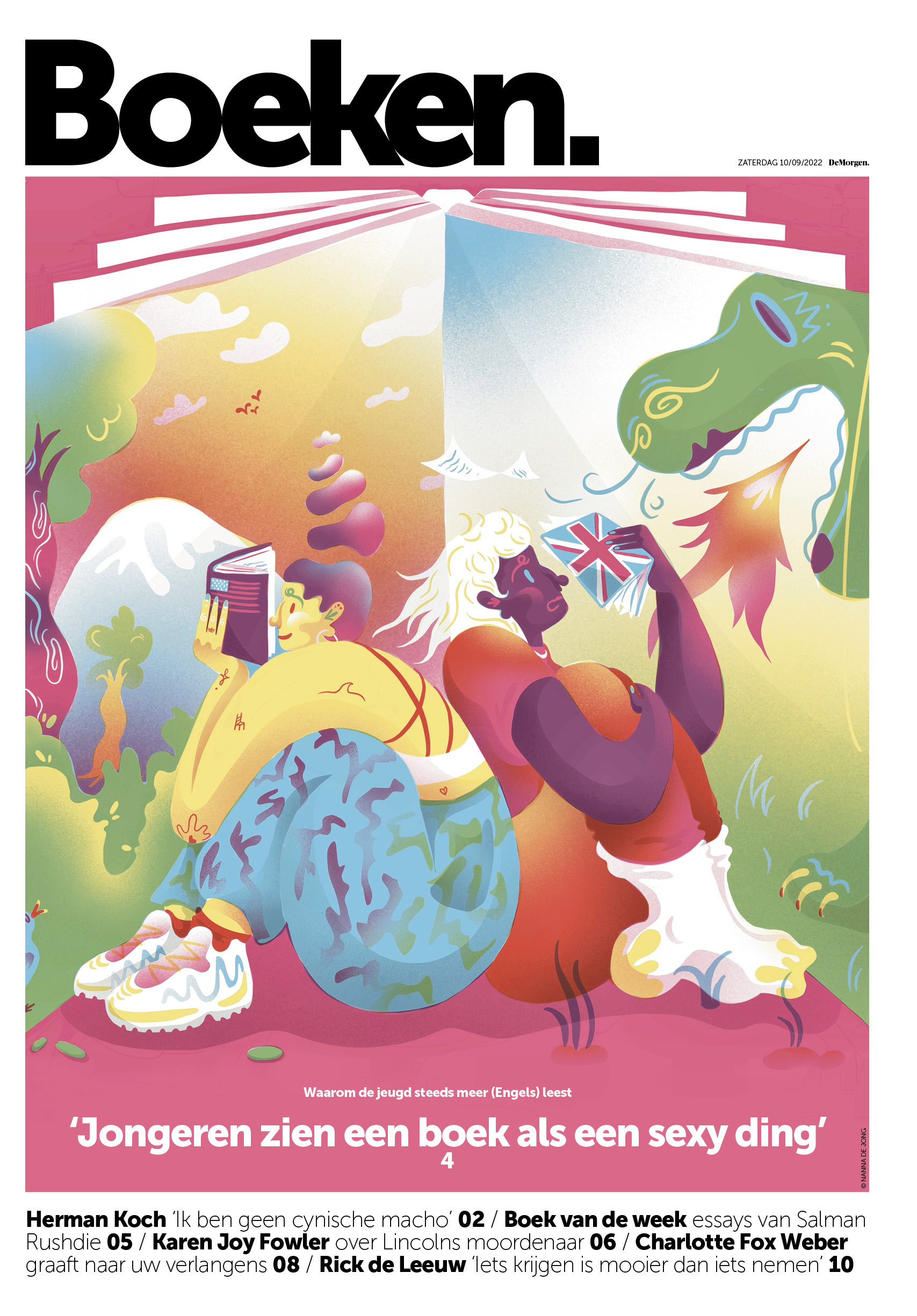 De Morgen - "Teens and Booktok"