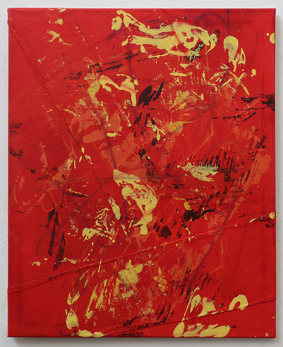 UntitledAcrylic and Pastels on Canvas 24x30"