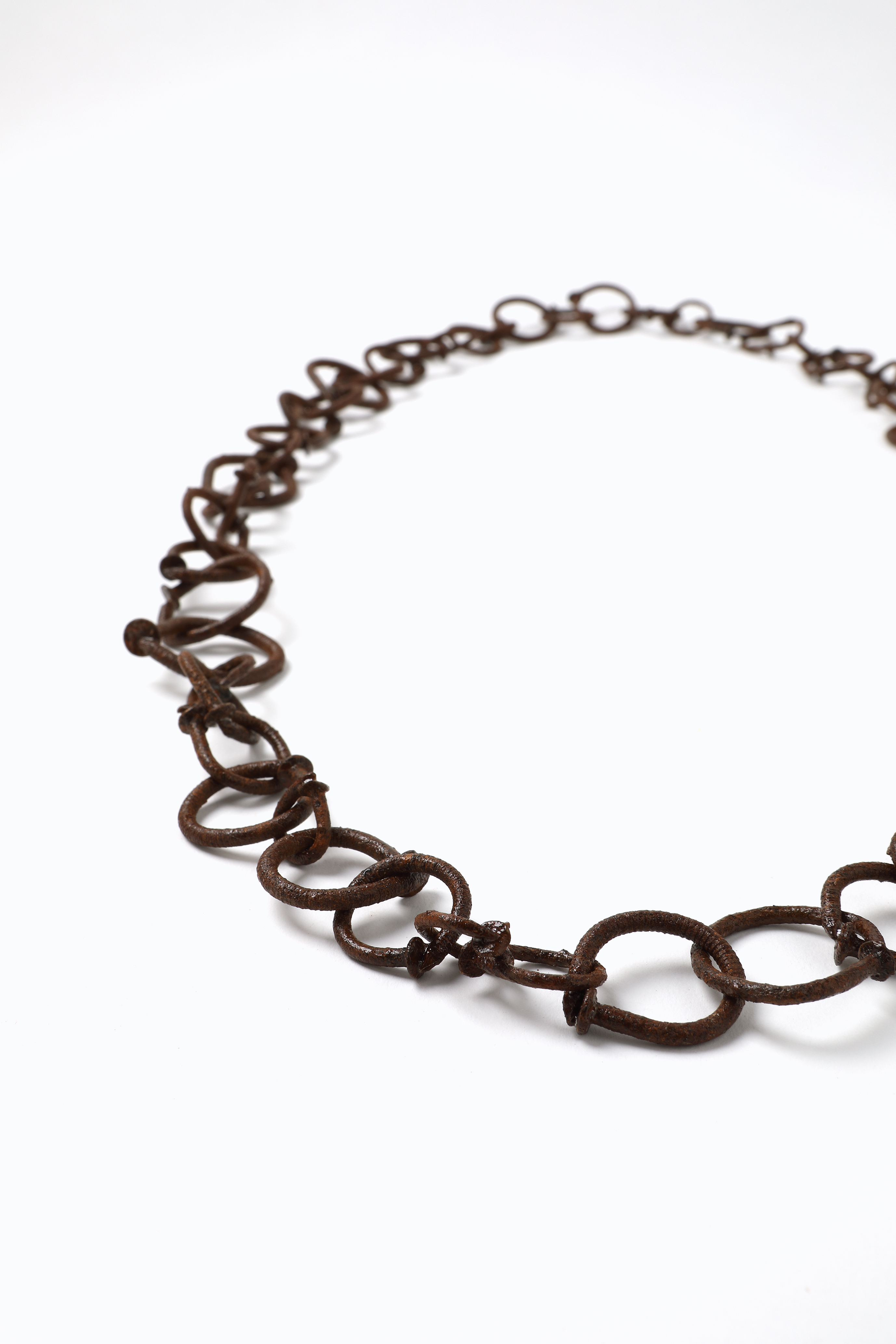 FeO | 2020 | necklace | iron (rusted)