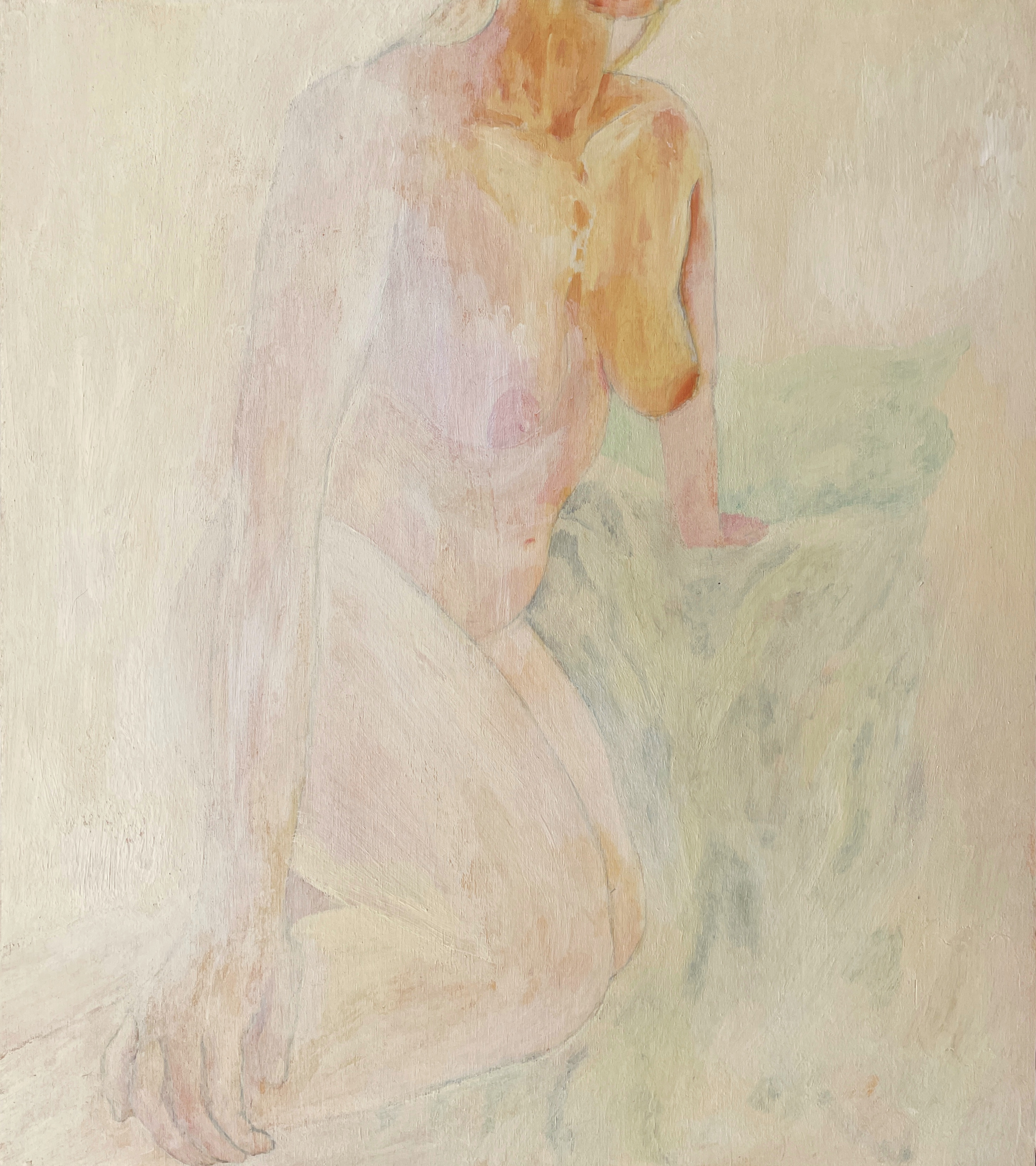 'ela’, 2021, acrylics on wood