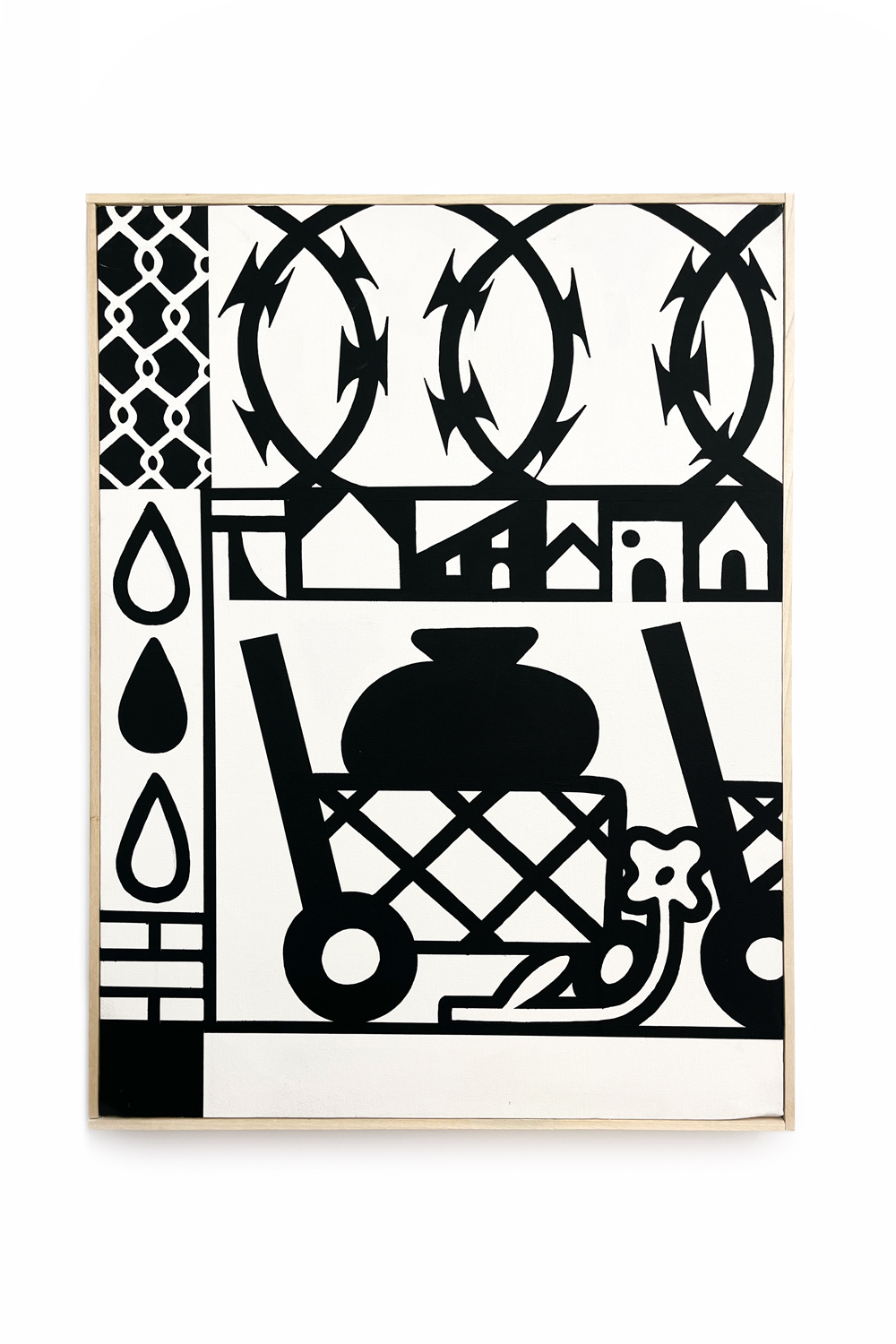 Ghost Town 18"x 24" $600