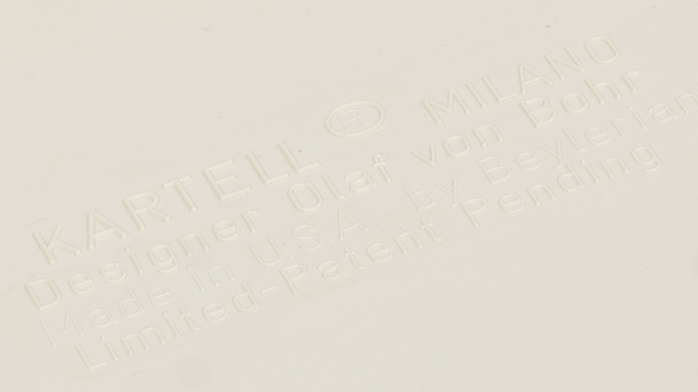 SWEETERFAT KARTELL MODULAR SHELVING SYSTEM OLAF VON BOHR, 1970S SPACE AGE KARTELL PLASTIC SHELF MODULAR RARE