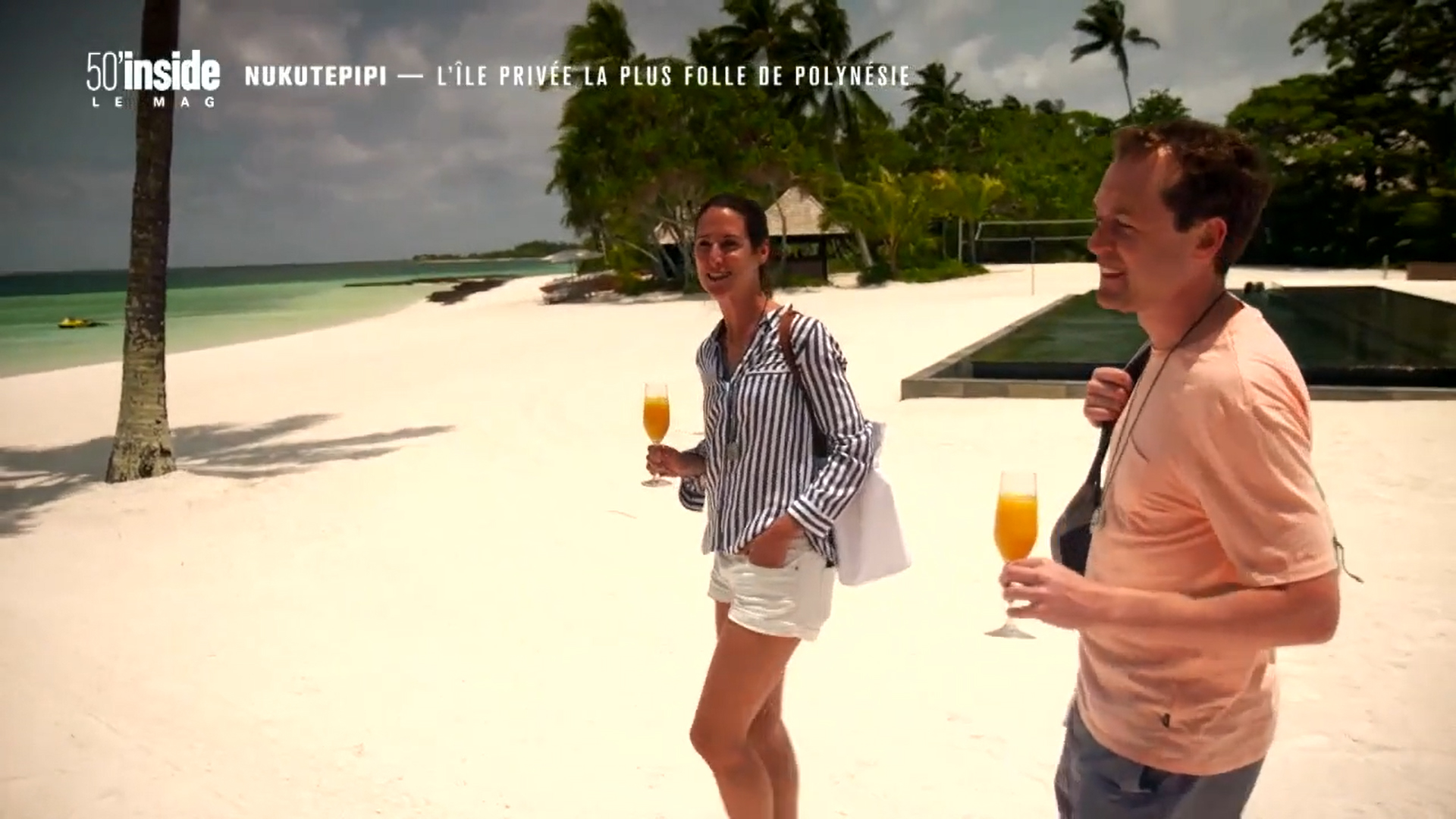 Nukutepipi, a private atoll in the French Polynesia.