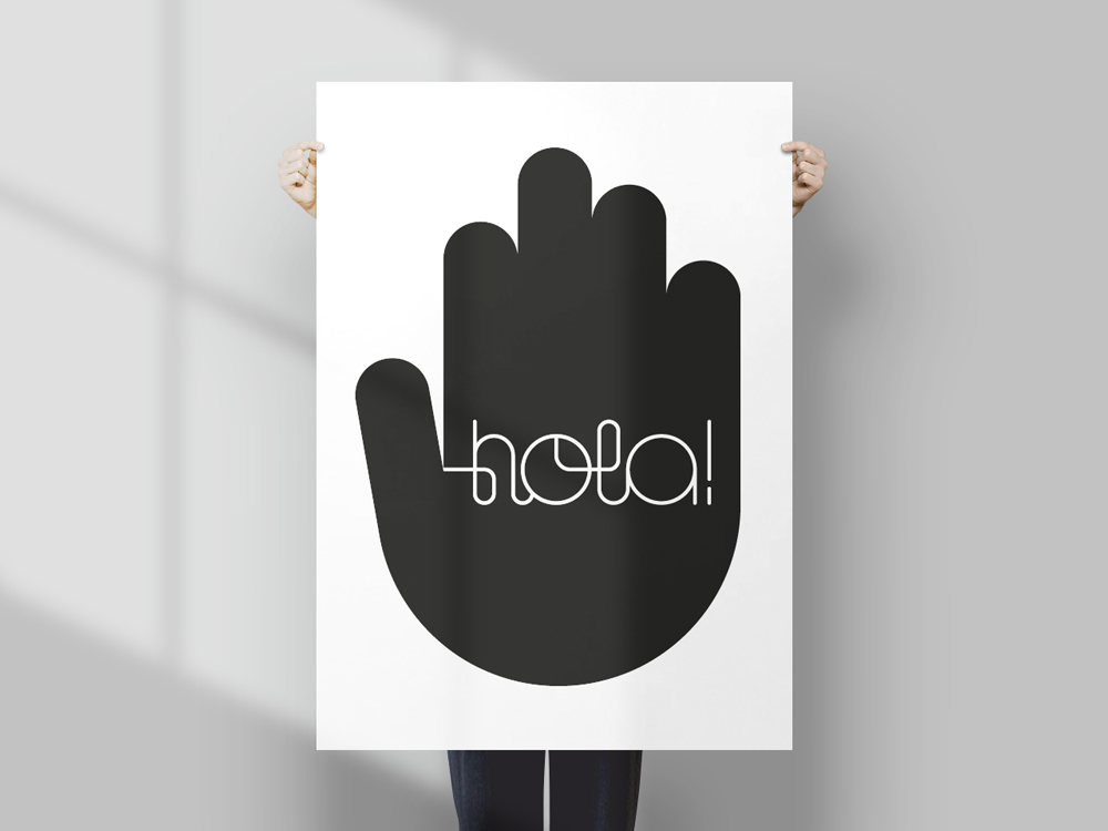 "Hola" Poster