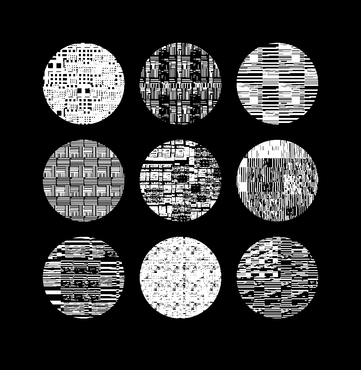 Moon Patterns / Giclée fine art print on Hahnemühle Watercolour paper / Variable dimensions / Edition of 6