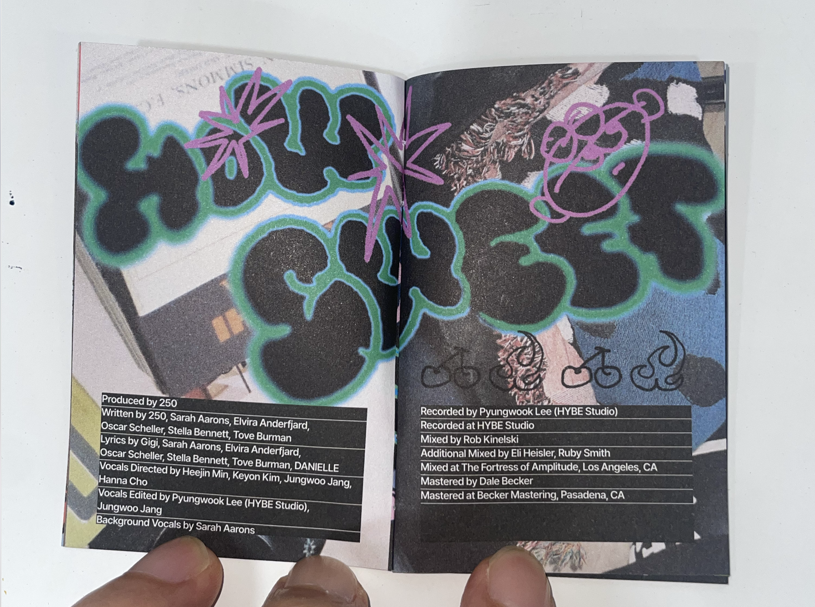 NewJeans 'HOW SWEET' Album Character, Illust, Logo Design