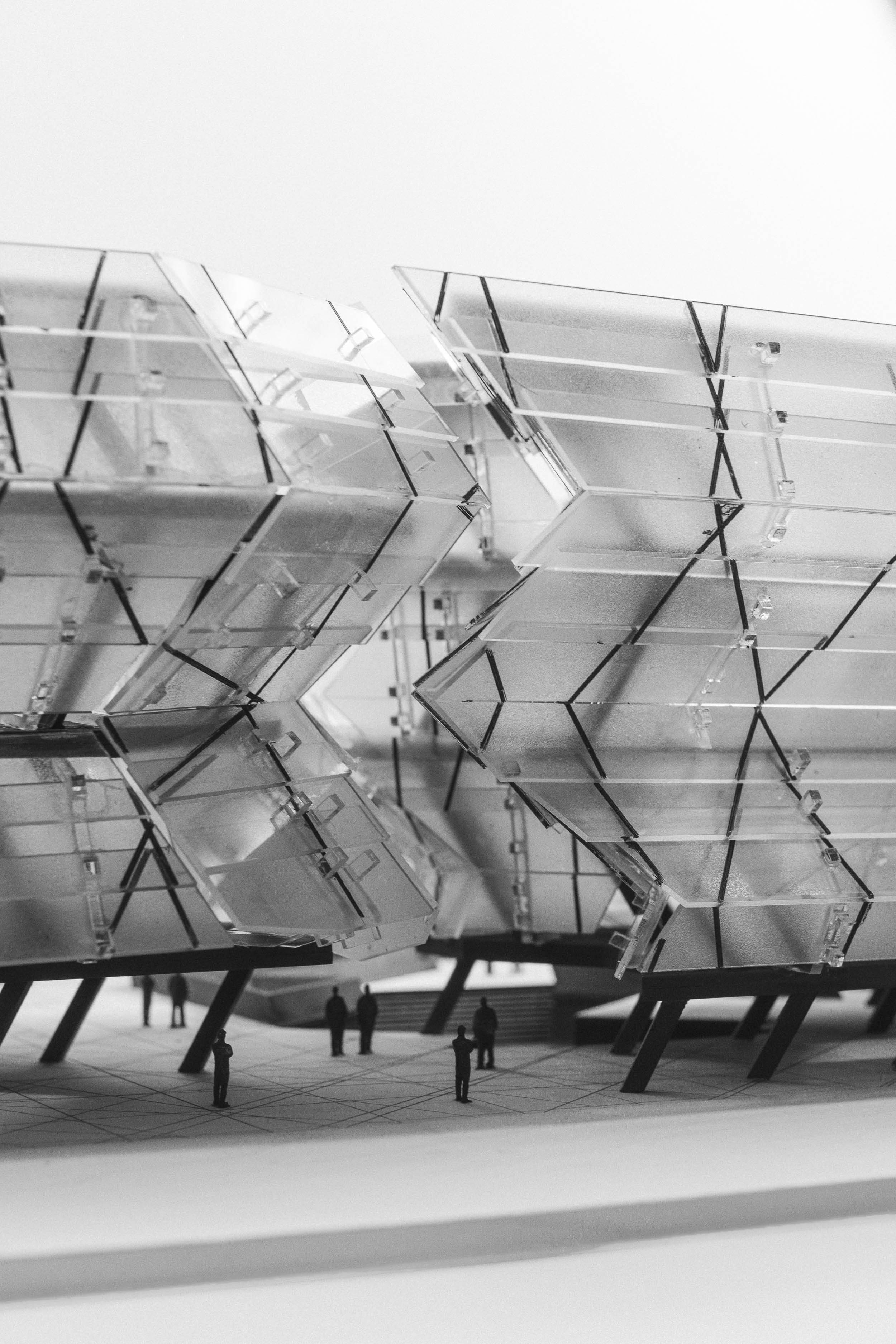 Model - Front Facade Detail