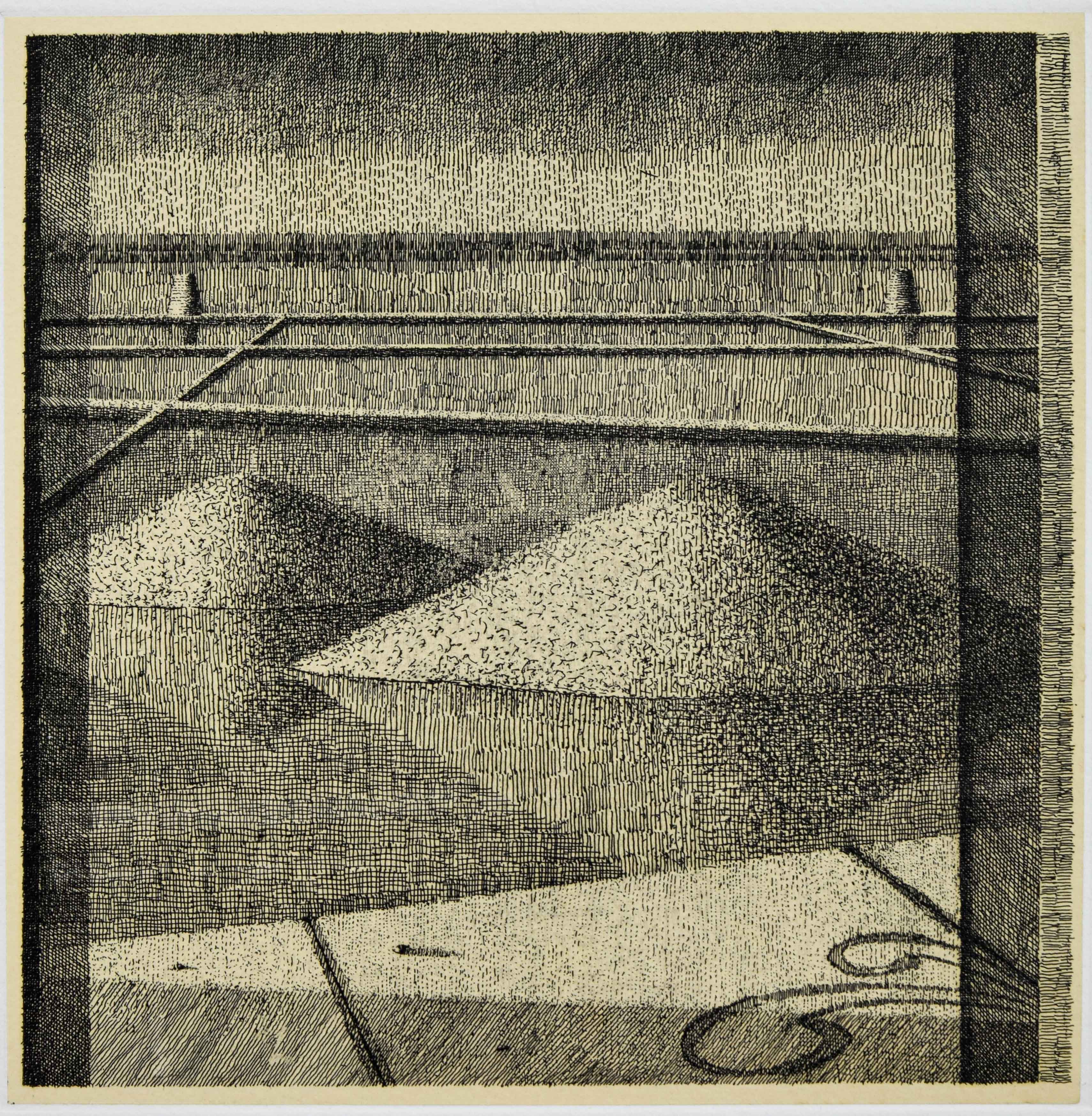 Salina, 2020, acquaforte su zinco, mm 200x200