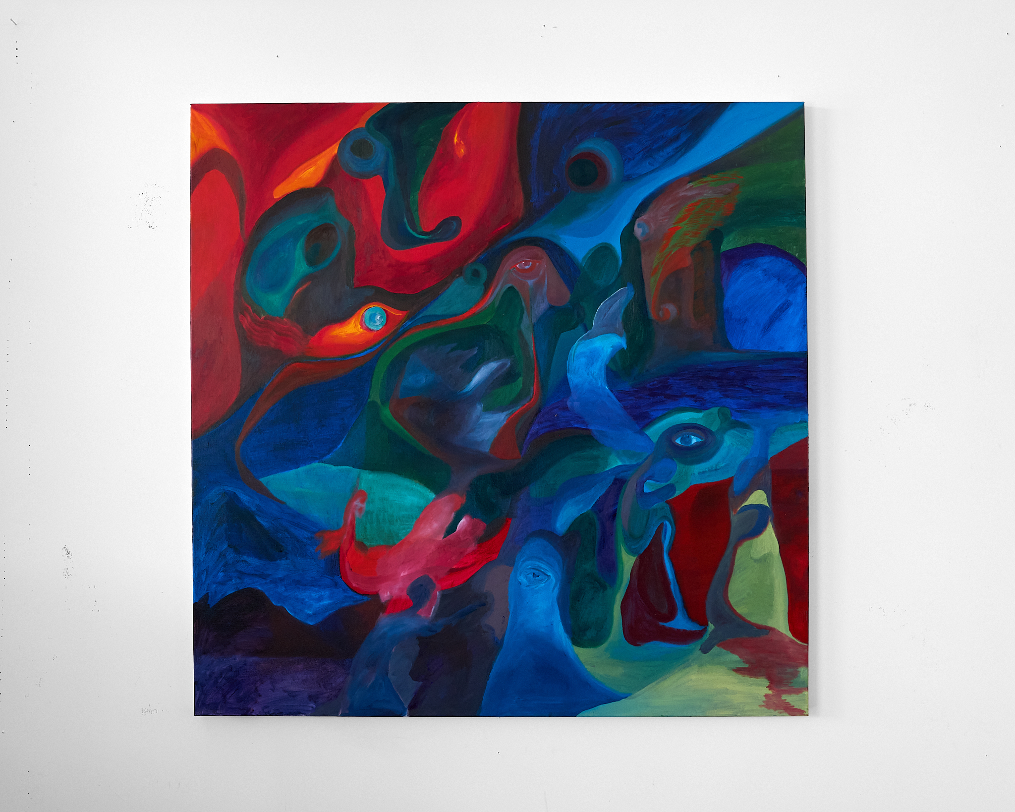Entanglement 36x36 - Oil On Canvas 2025