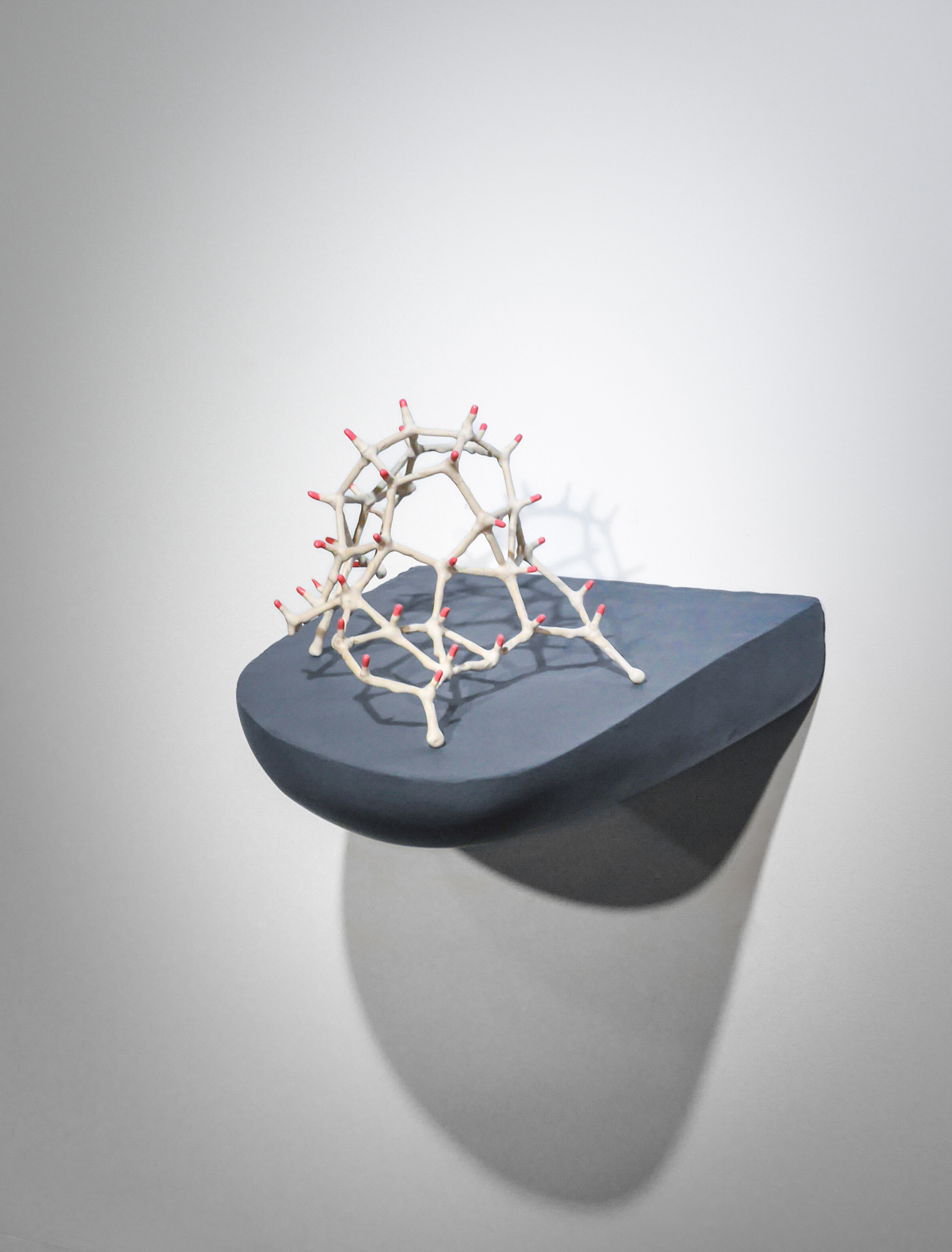 Untitled (Biomorph Geodesic), Mixed Media, 13 x 9 x 11 inches, 2020