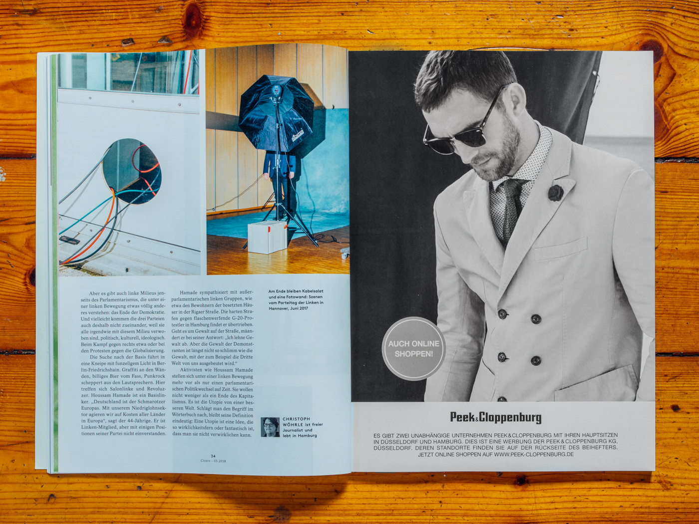 Cicero / Game of Chairs als Illustration / Februar 2018