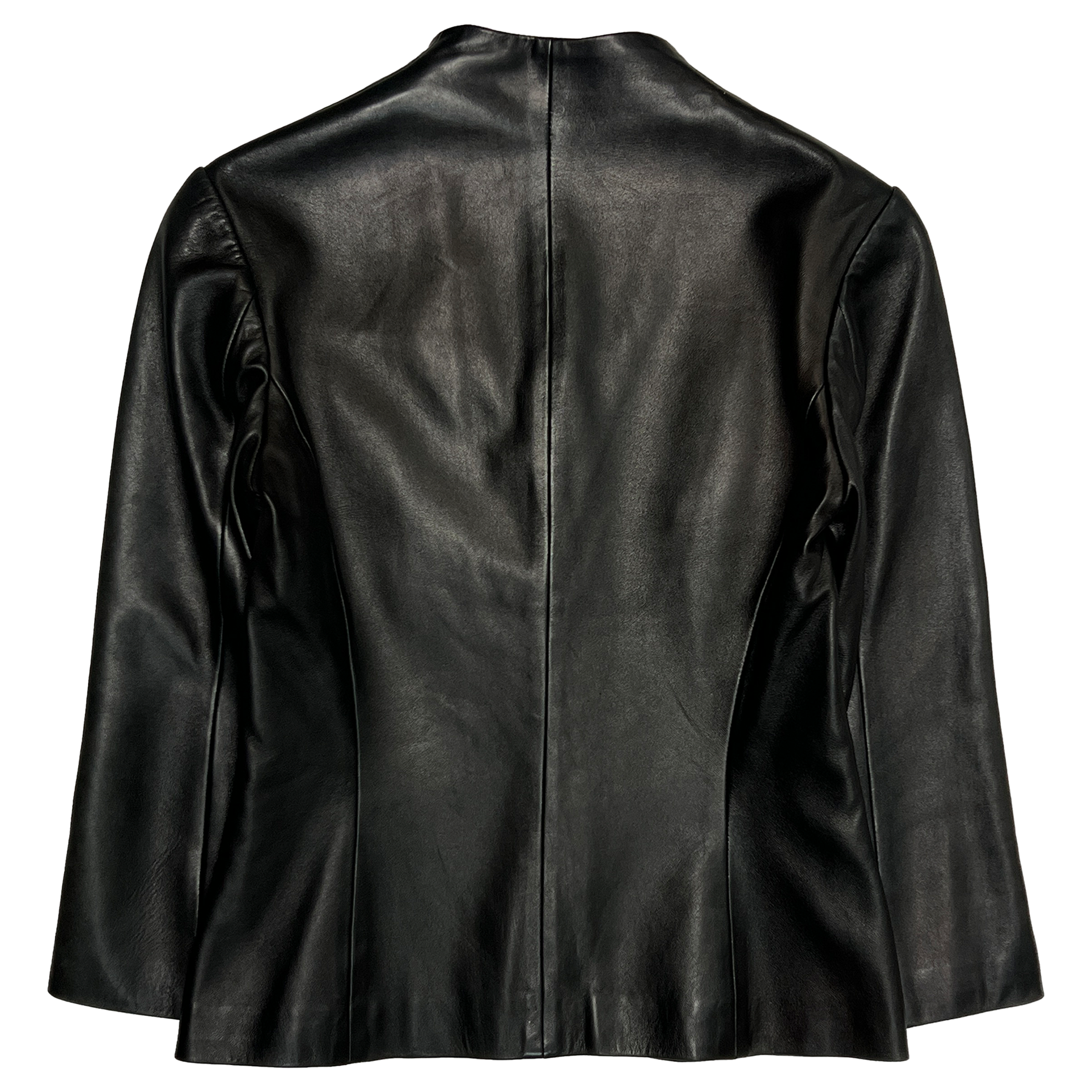 Ruffo research A.F. Vandevorst期　レザーシャツ Ruffo Research FW2000 by AF Vandevorst leather jacket