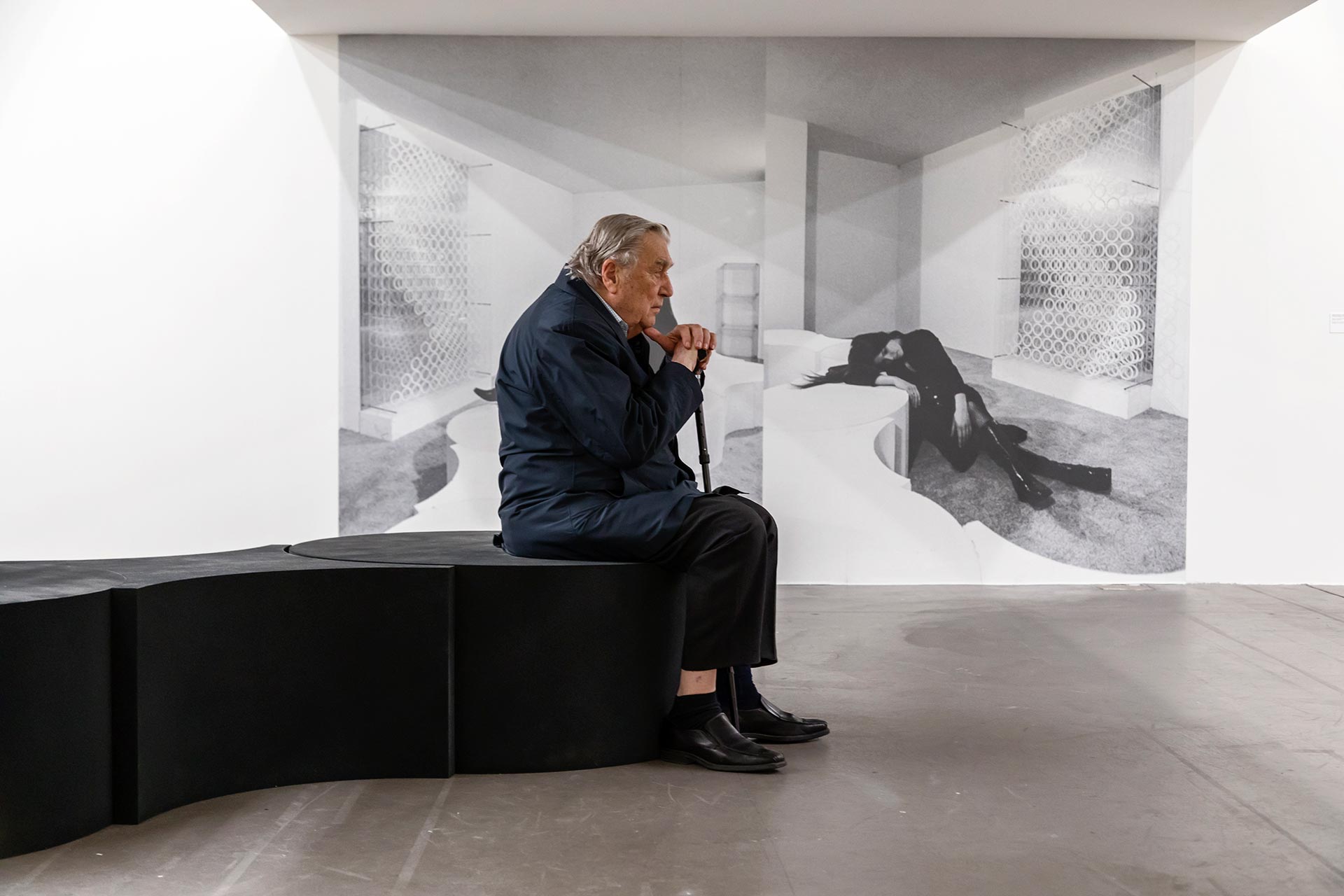 Visiteur, Helga Philipp, 2018.