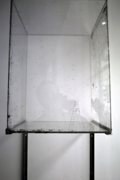 untitled (detail), glass, wire