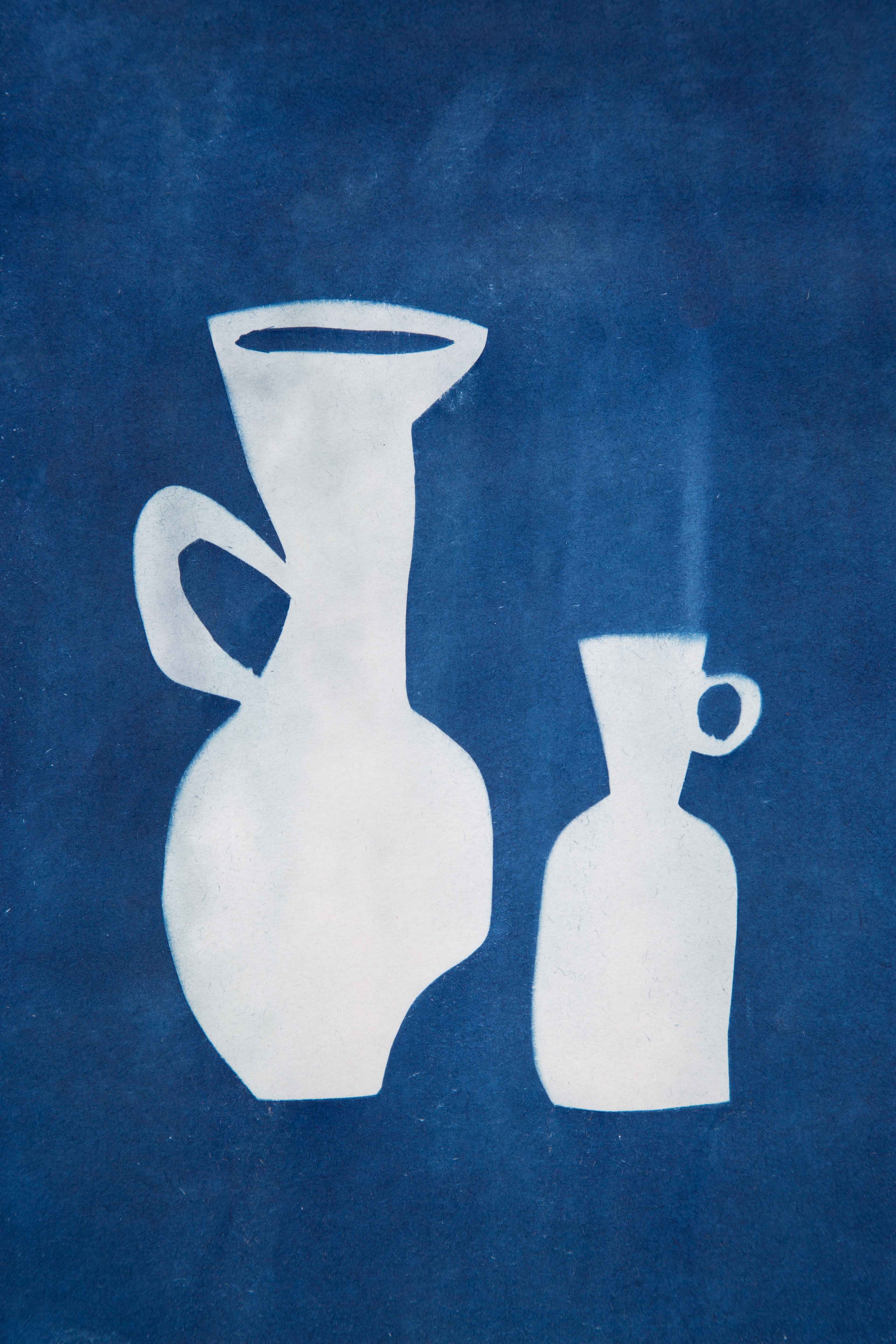Art for Gaza 32 - Still life Cyanotype