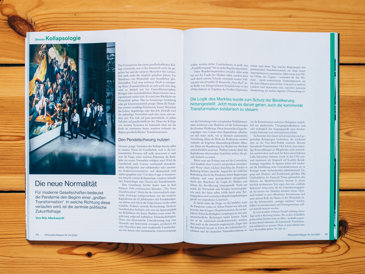 Philosophie Magazin / Game of Chairs Series / May 2020