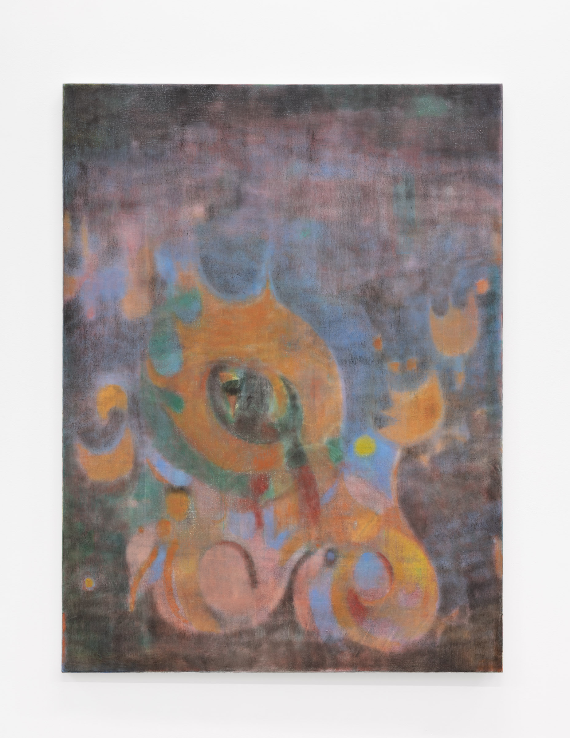 Embryo, 35 x 48 inches, oil on canvas, 2022