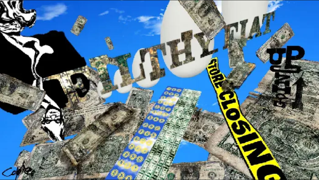 Coldie NFT Bitcoin Ordinal Filthy Fiat artwork