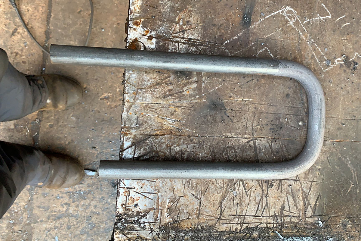 Fabrication Process - Steel Mock-up