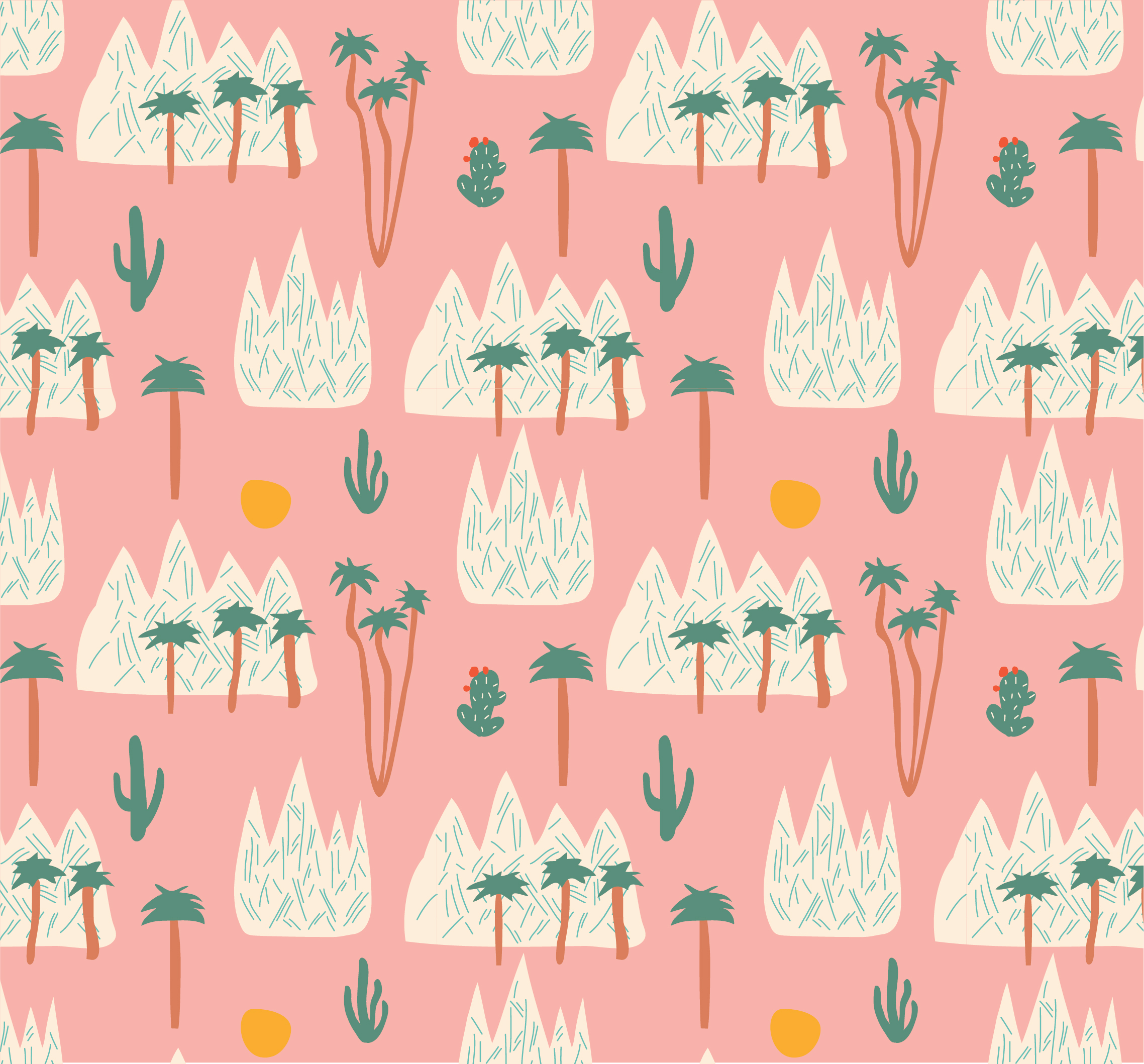 Palm Springs pattern