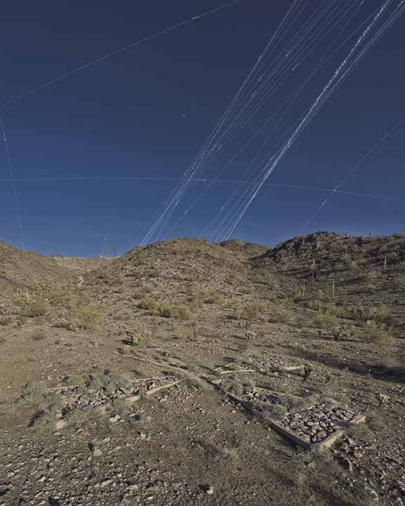 Calibration Mark AF48 with Satellites, 30x24",pigment inkjet print, (2015)