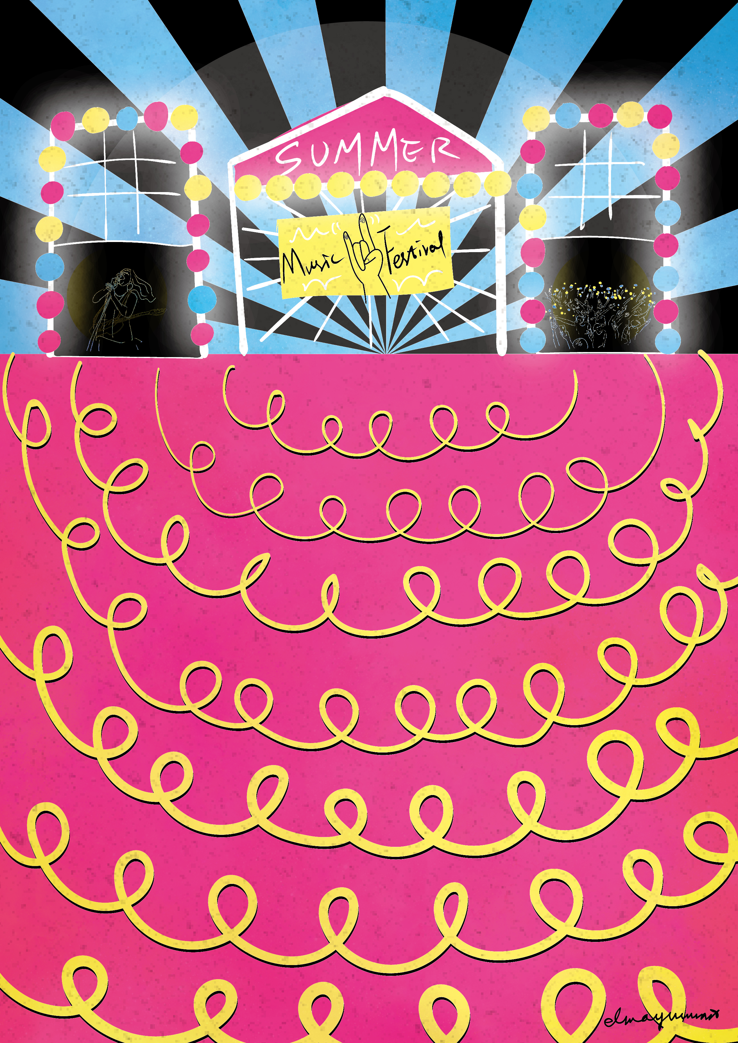 Personal project-Summer Music Festival