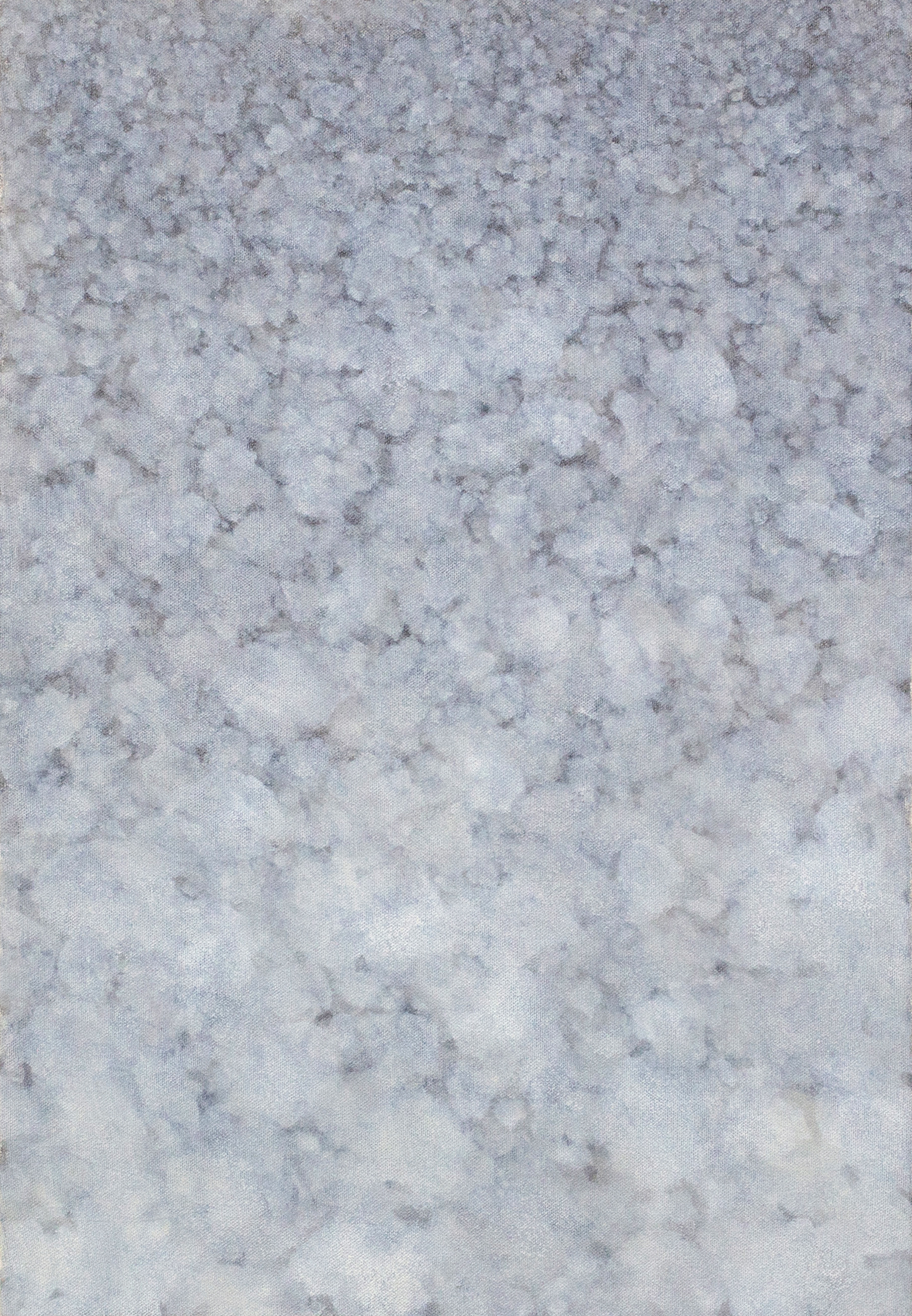 Erasing (washing) and hiding the night, 2023, oil on canvas, 51x35cm