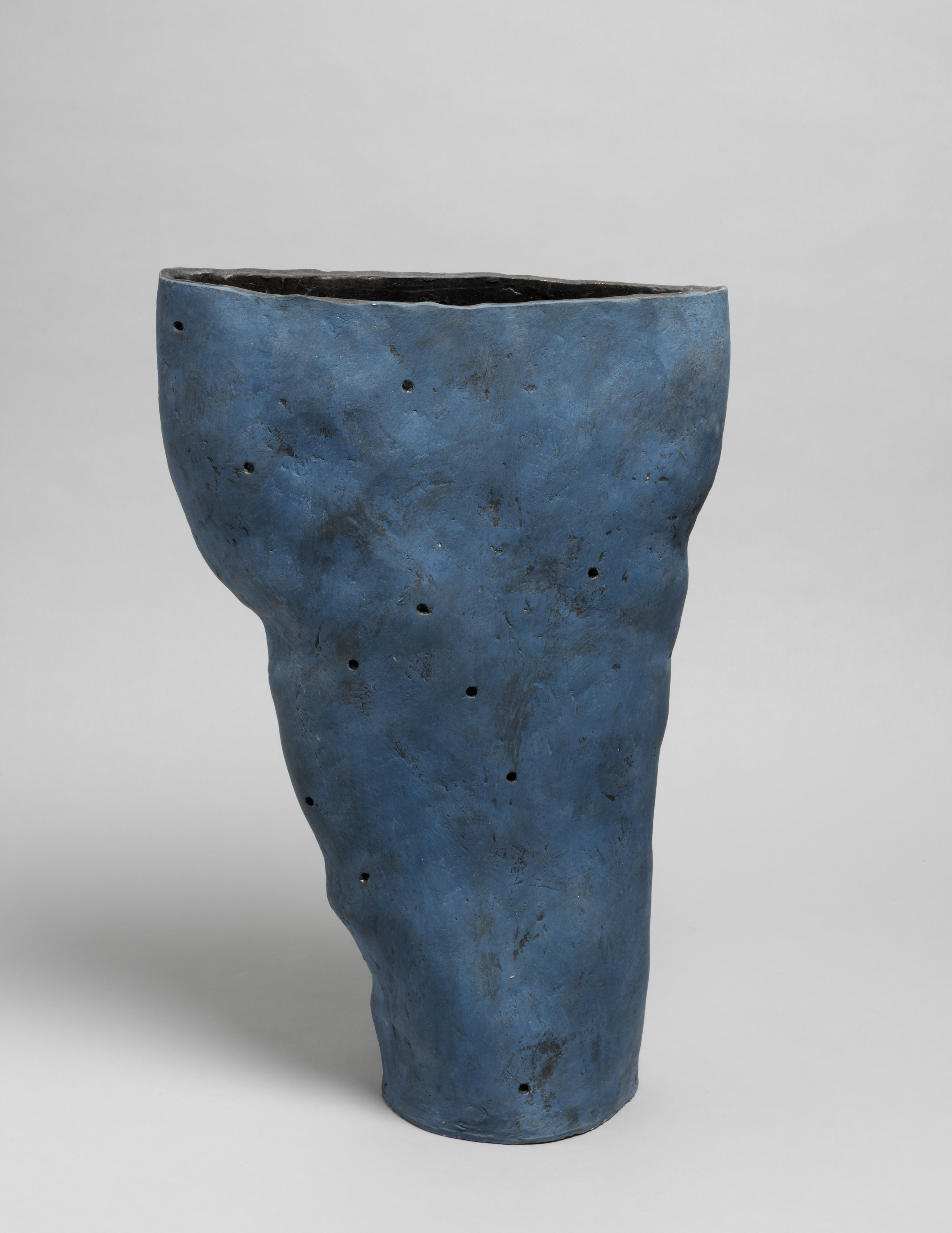 Blue and Pierced Vessel I