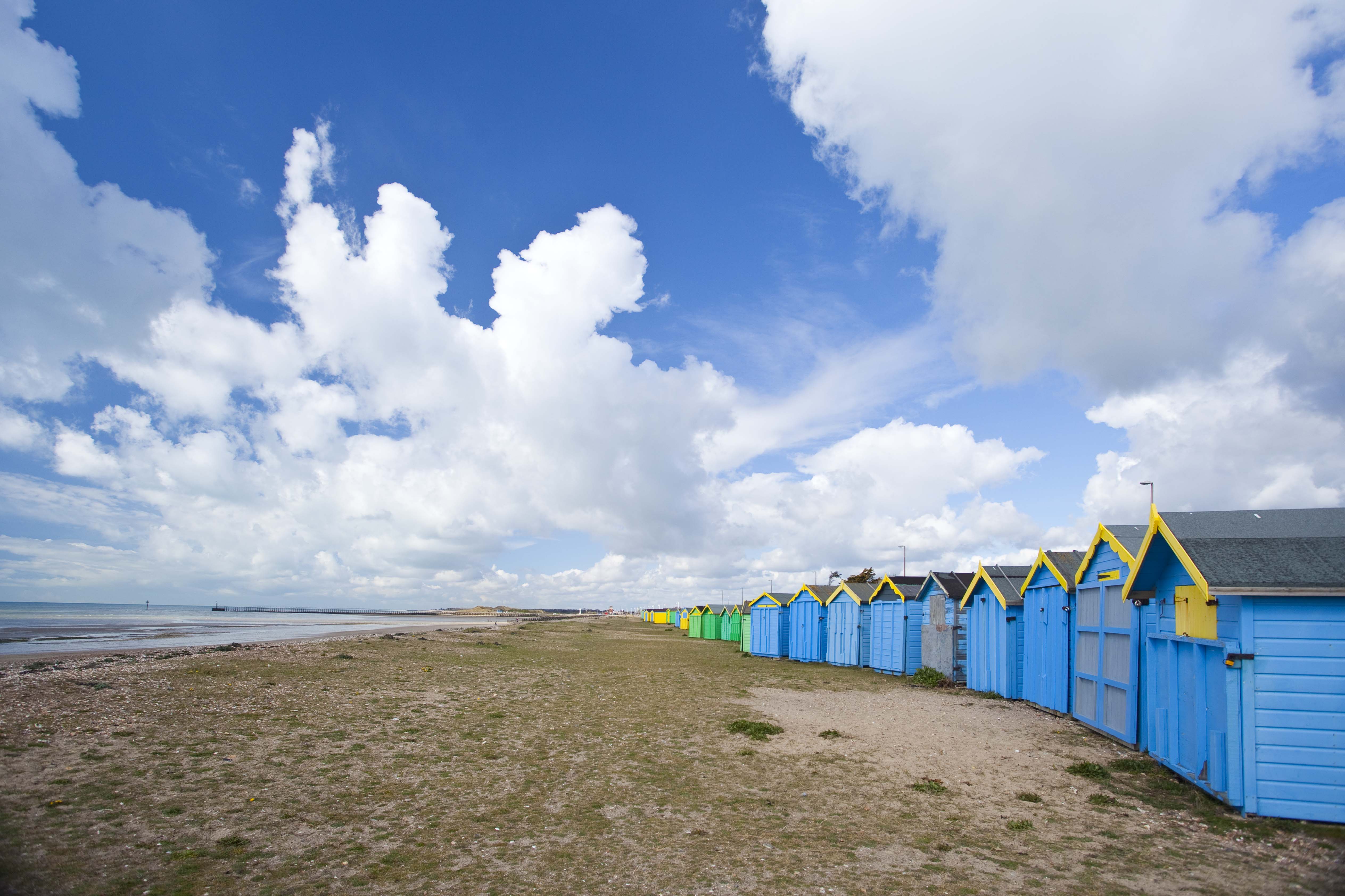 Beach huts