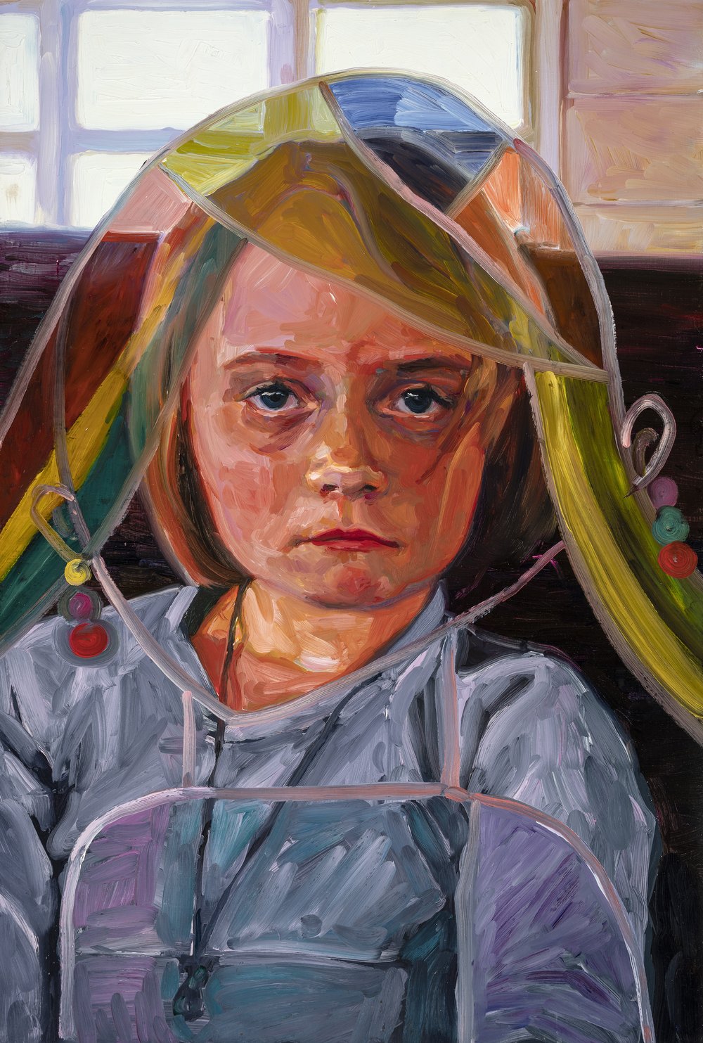 Ready (Penelope), 2008 Oil on board 60x40cm (Photo Credit: Sarah Cottier Gallery, 2008)