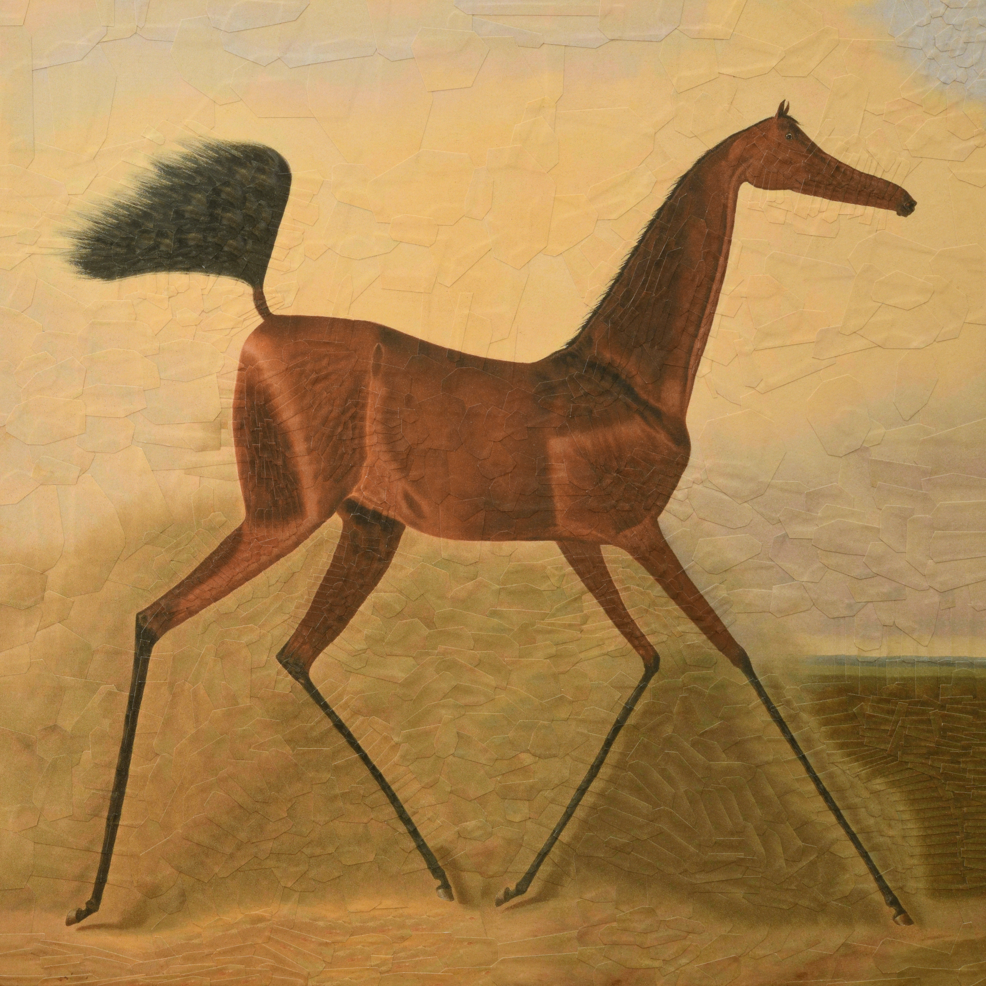 After Nikolai Sverchkov, 2023, 11.8 x 11.8 inches