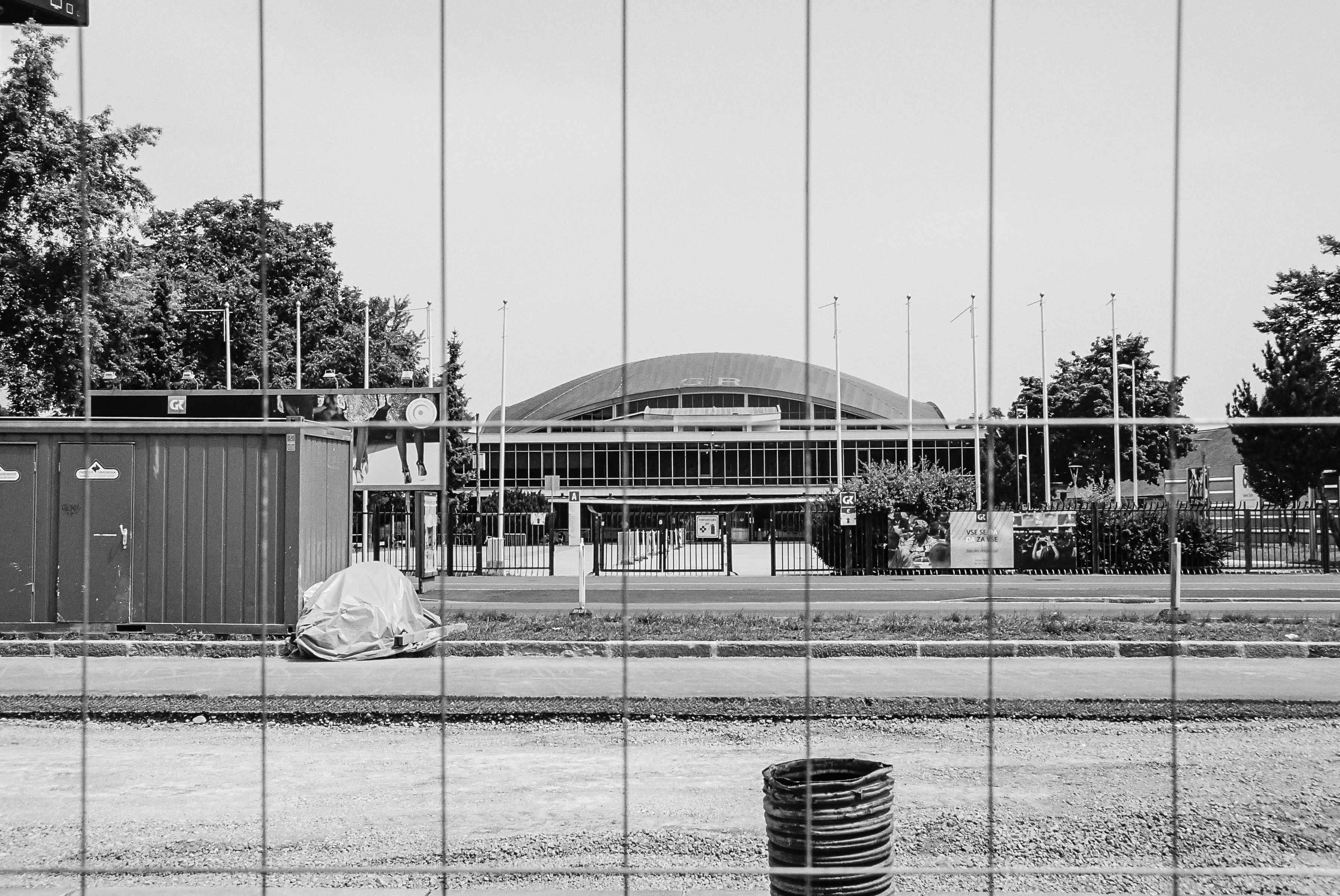 Hala A na Gospodarskem razstavi&scaron;ču, Ljubljana / 1958, Branko Simčič