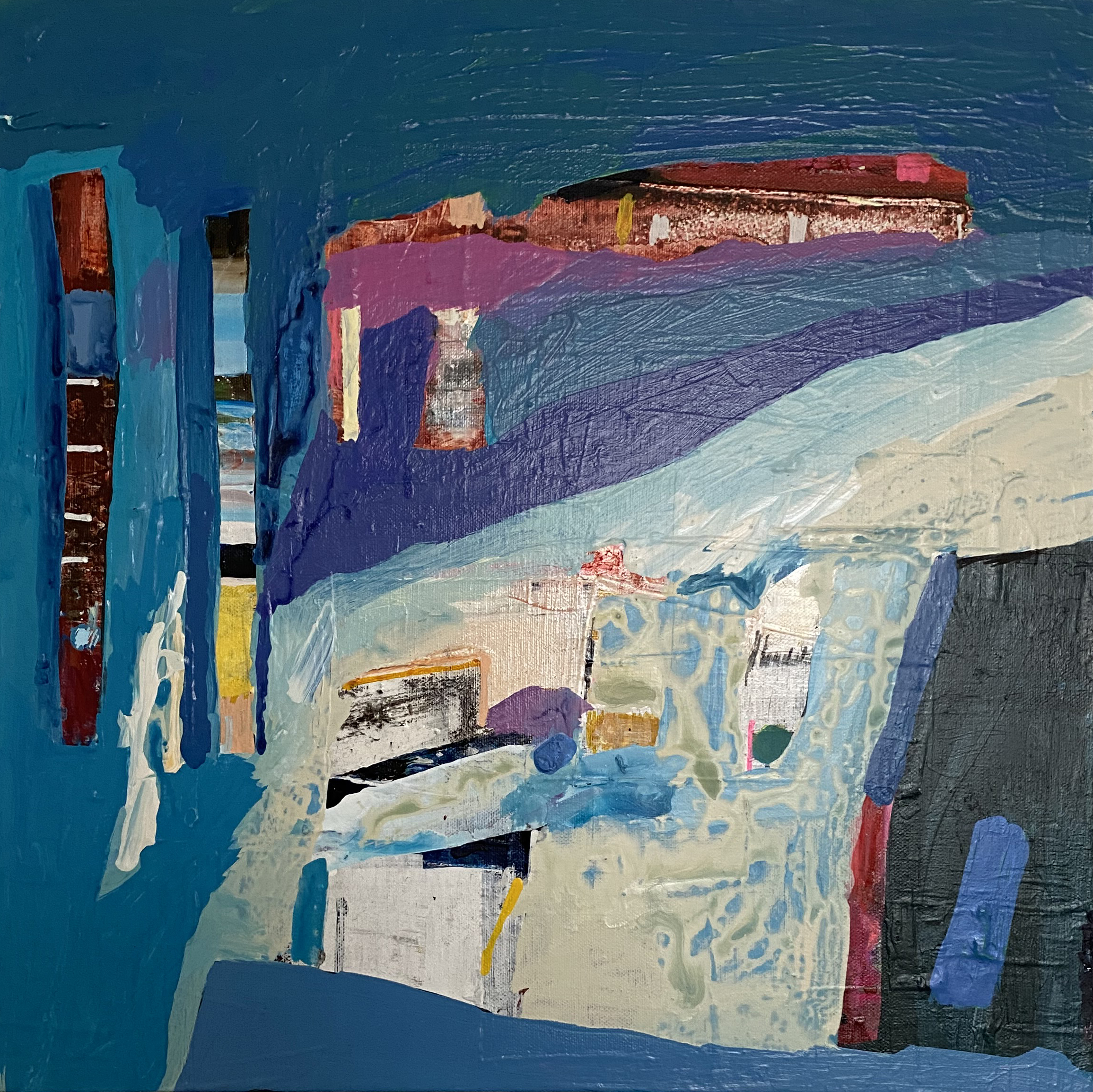 Ithaca Series 4, 40 x 40 cm