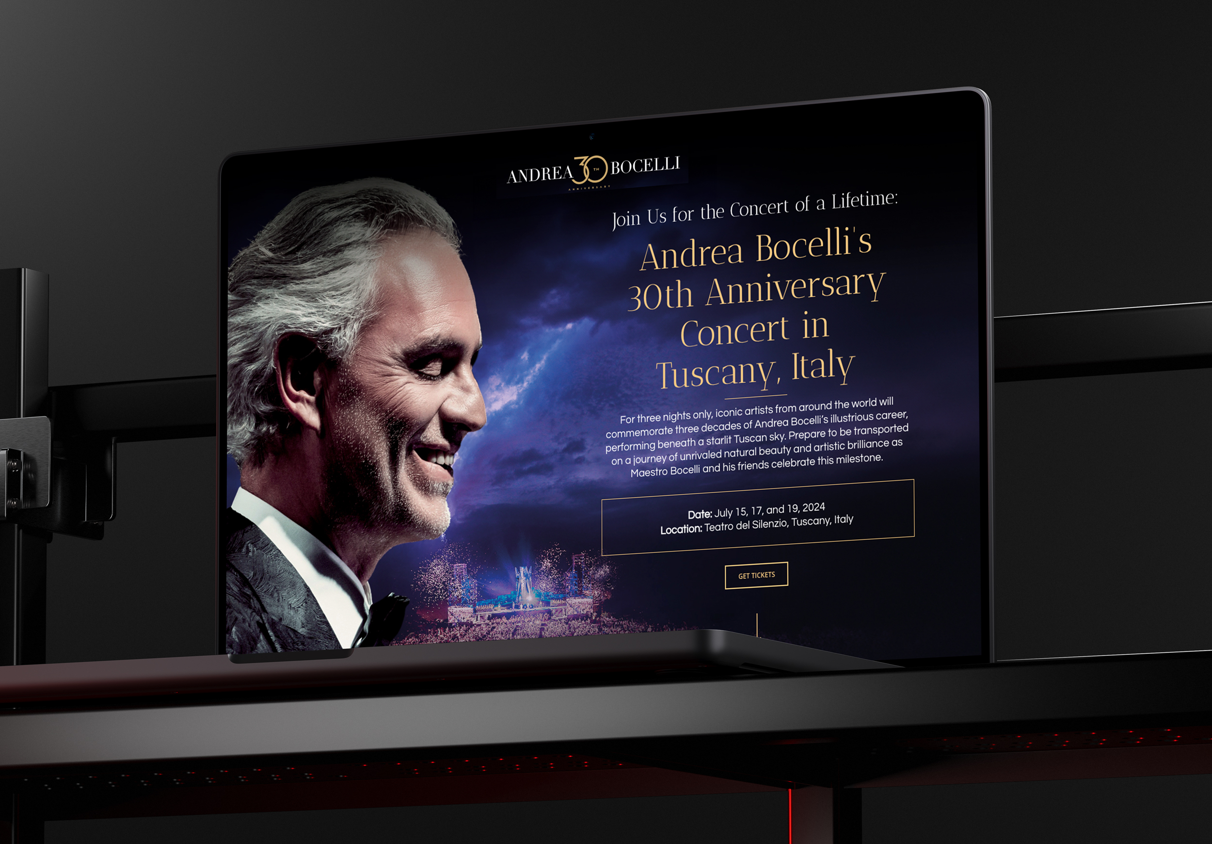 Andrea Bocelli's 30th Anniversary 