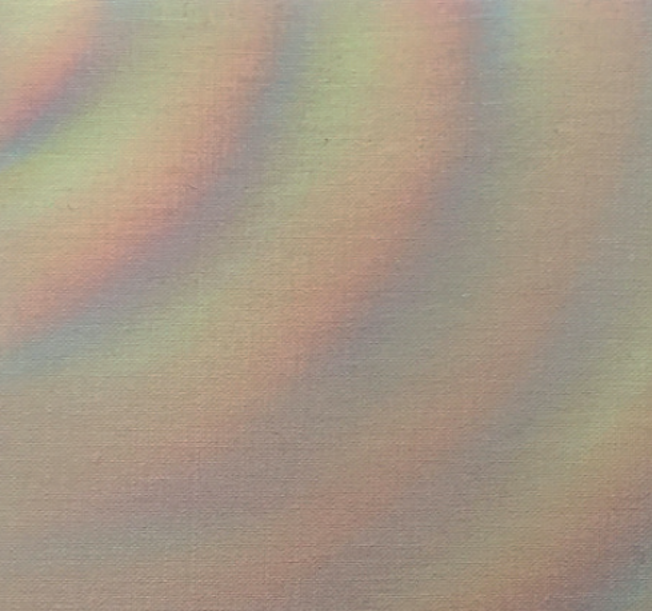 Ondulation, 2020. huile sur toile, 30 x 30 cmCollection privée