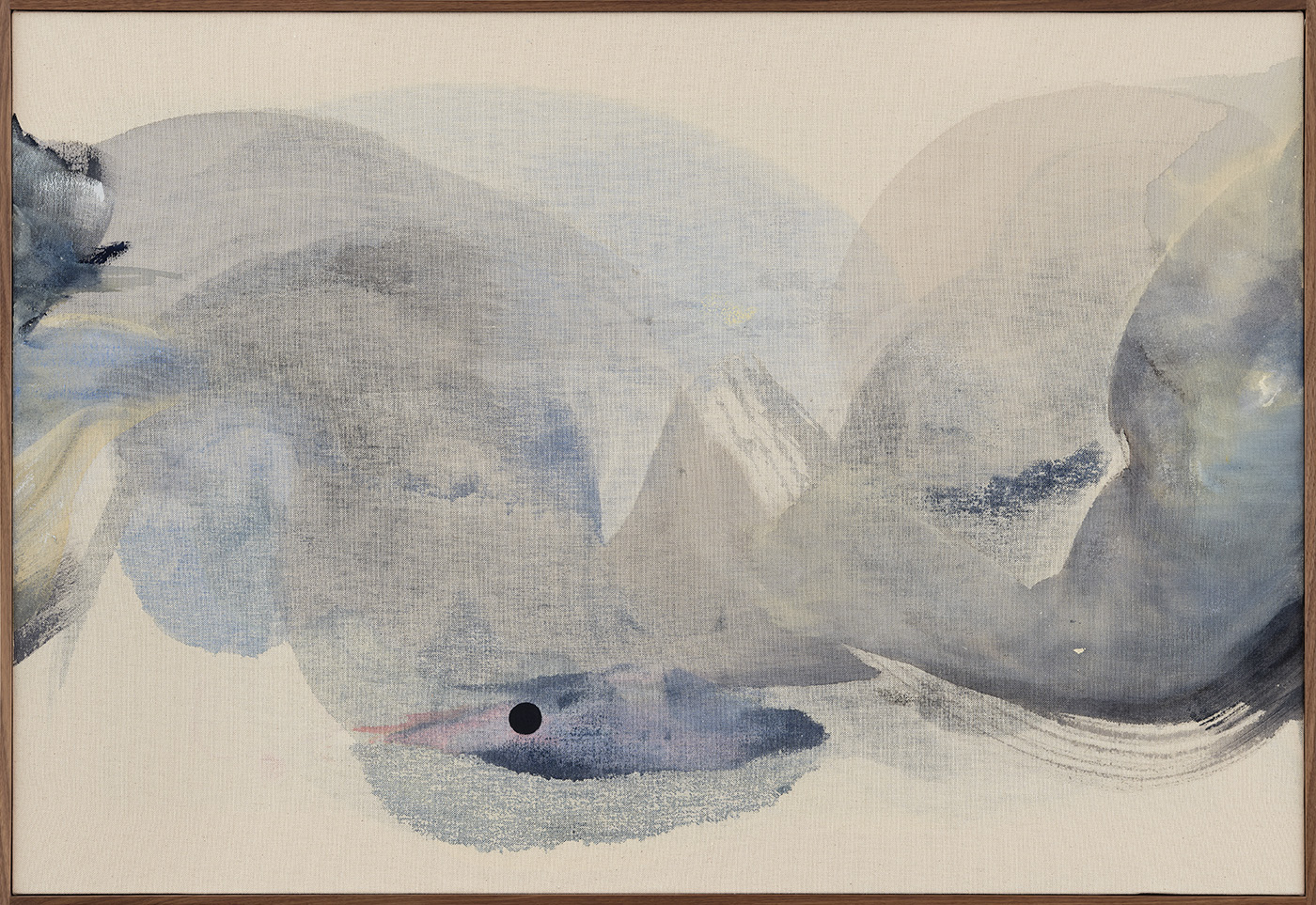 Framtidens skugga IV, 2025 Acrylics on canvas 70 x 102 cm each incl. frame