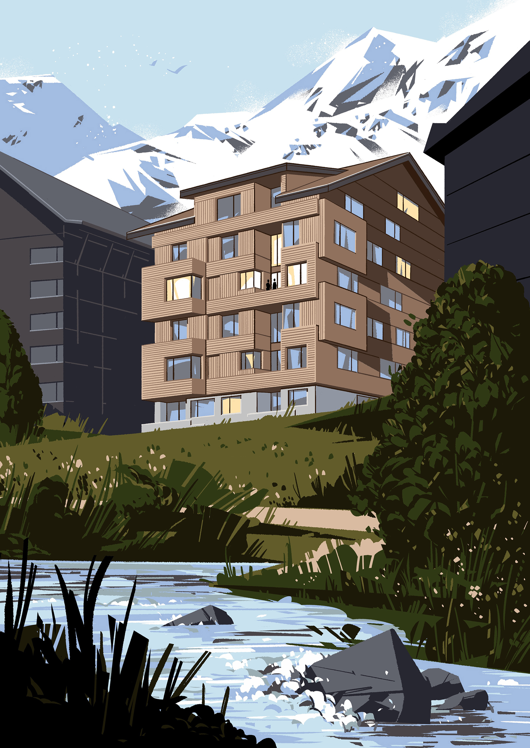 ANDERMATT REUSS / Chalet Exterior