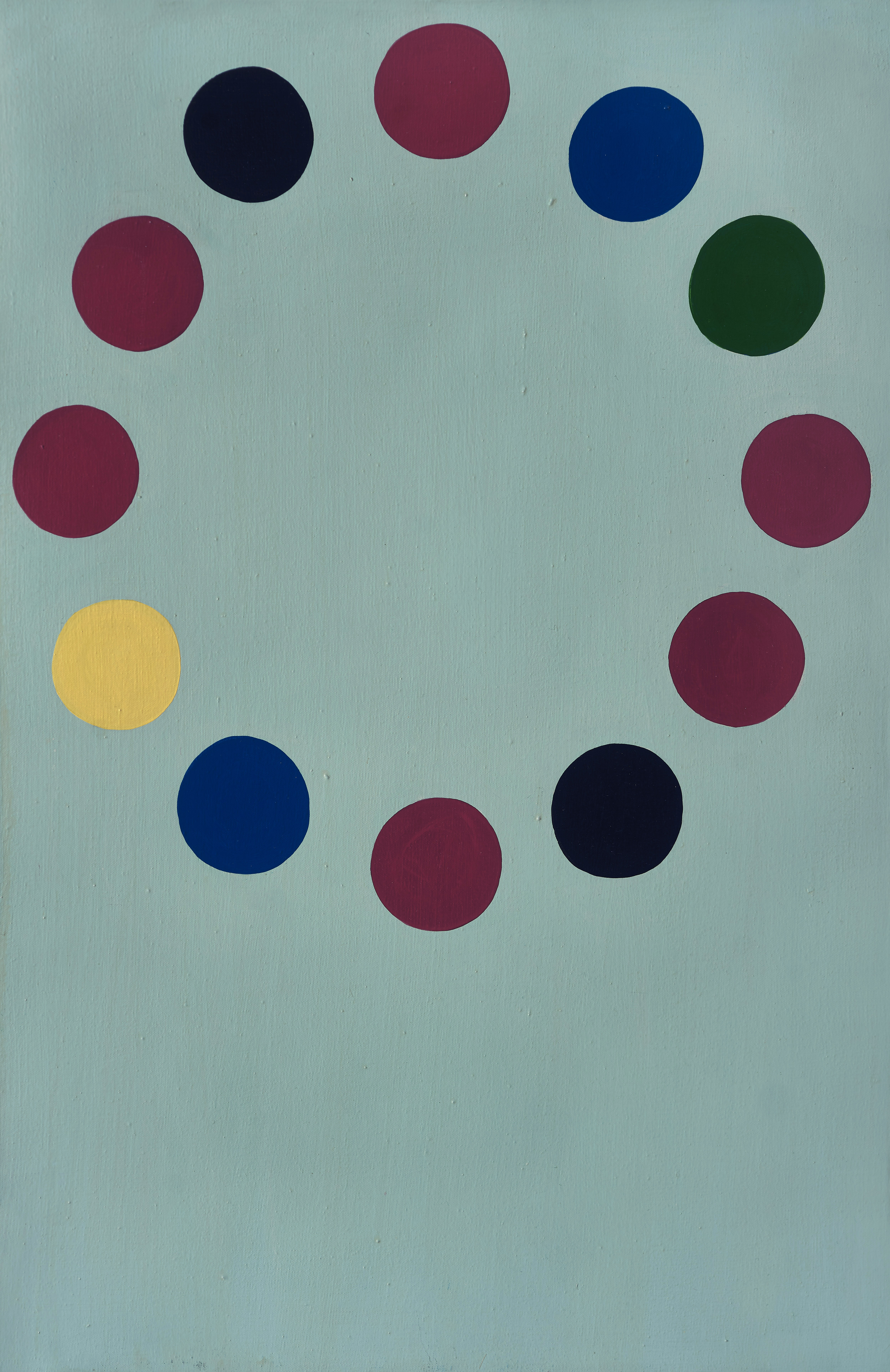 Untitled, 1993. Acrylic on canvas, 59 x 39 cm.