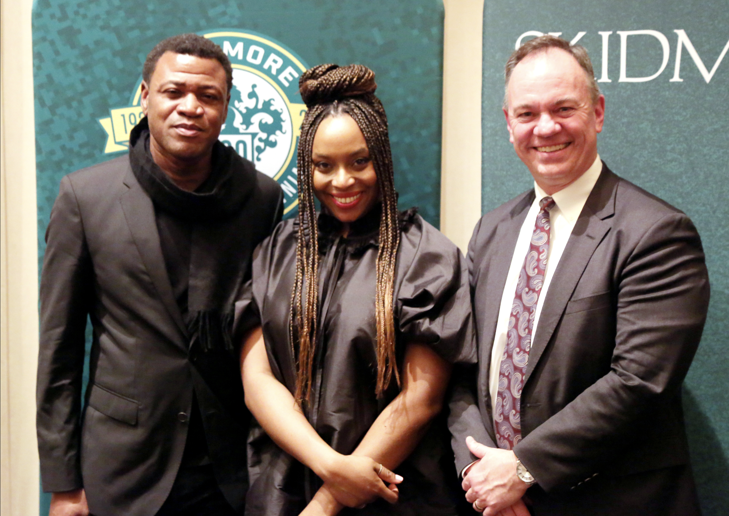 Photographer for Skidmore College for Author Chimamanda Ngozi Adichie and Skidmore College President Marc C. Conners, 2022