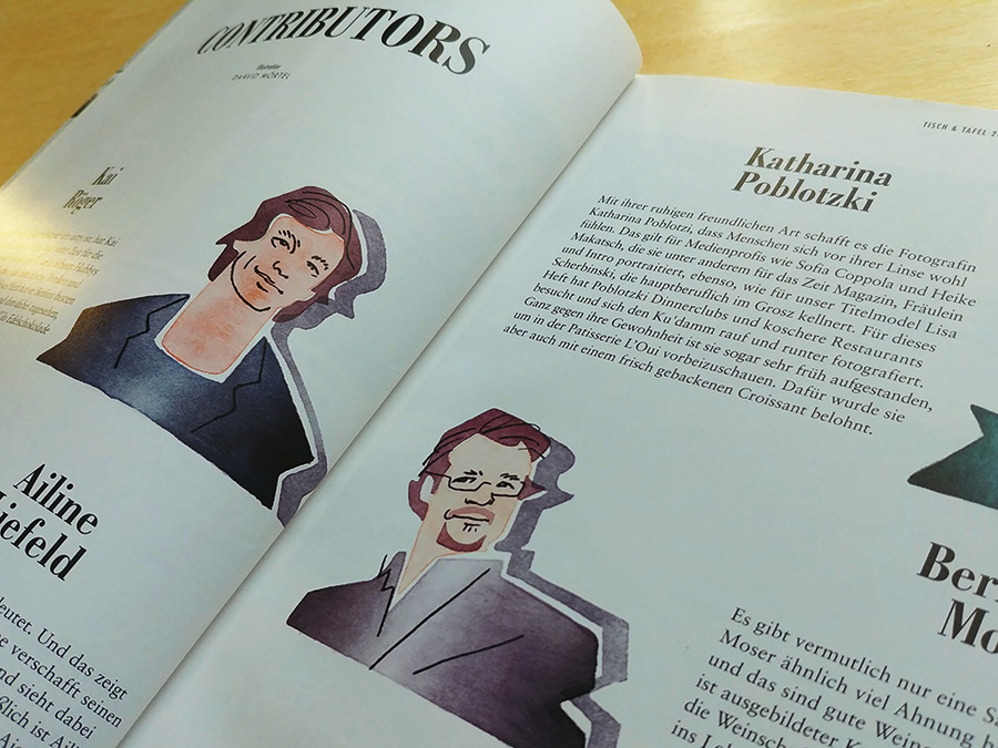 Portraits for Zitty magazine, 2013