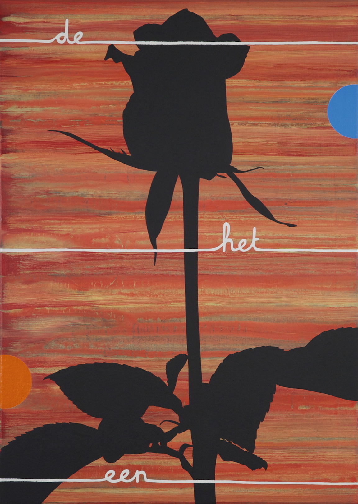 Untitled 2015, acrylic and alkyd on canvas, 70 x 50 cm, private collection