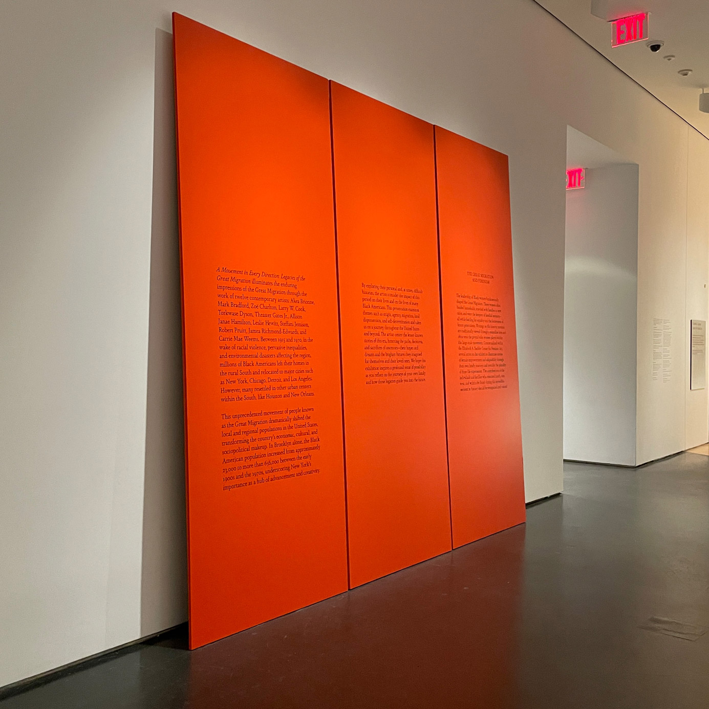 → Exhibition Design: A Movement in Every Direction — Legacies of the Great Migration