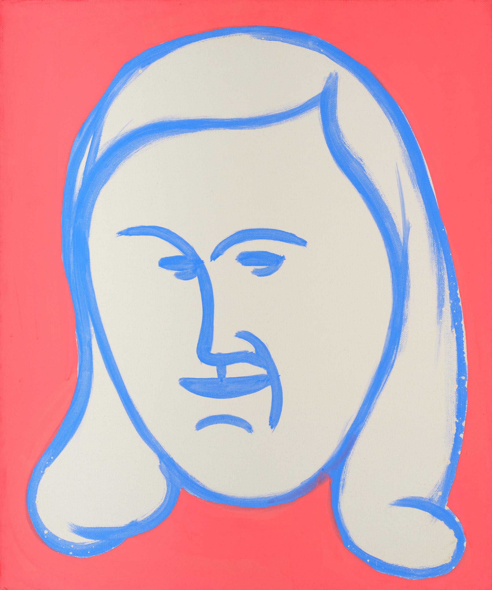 제목 미상, 2004년 경, 캔버스에 아크릴, 45.5 x 38cmNo Title, ca. 2004, acrylic on canvas, 45.5 x 38cm