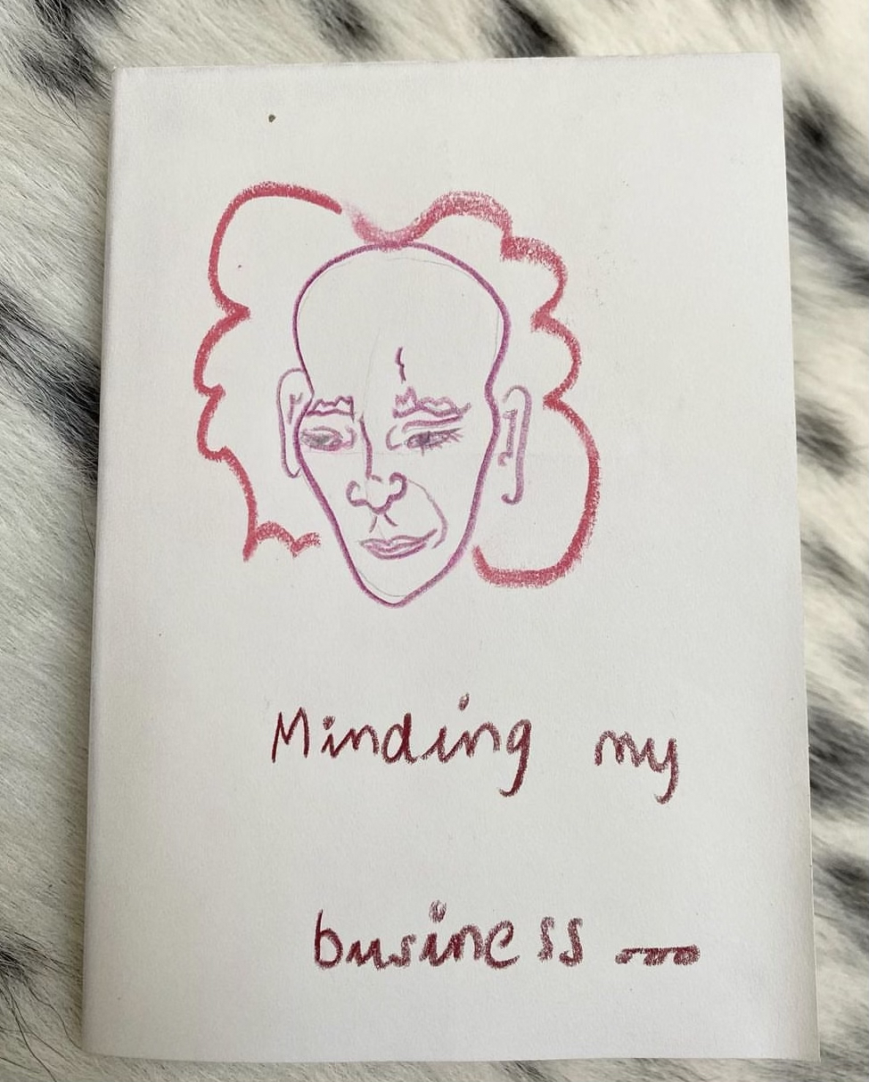 'zine.' - A5 pencil on paper